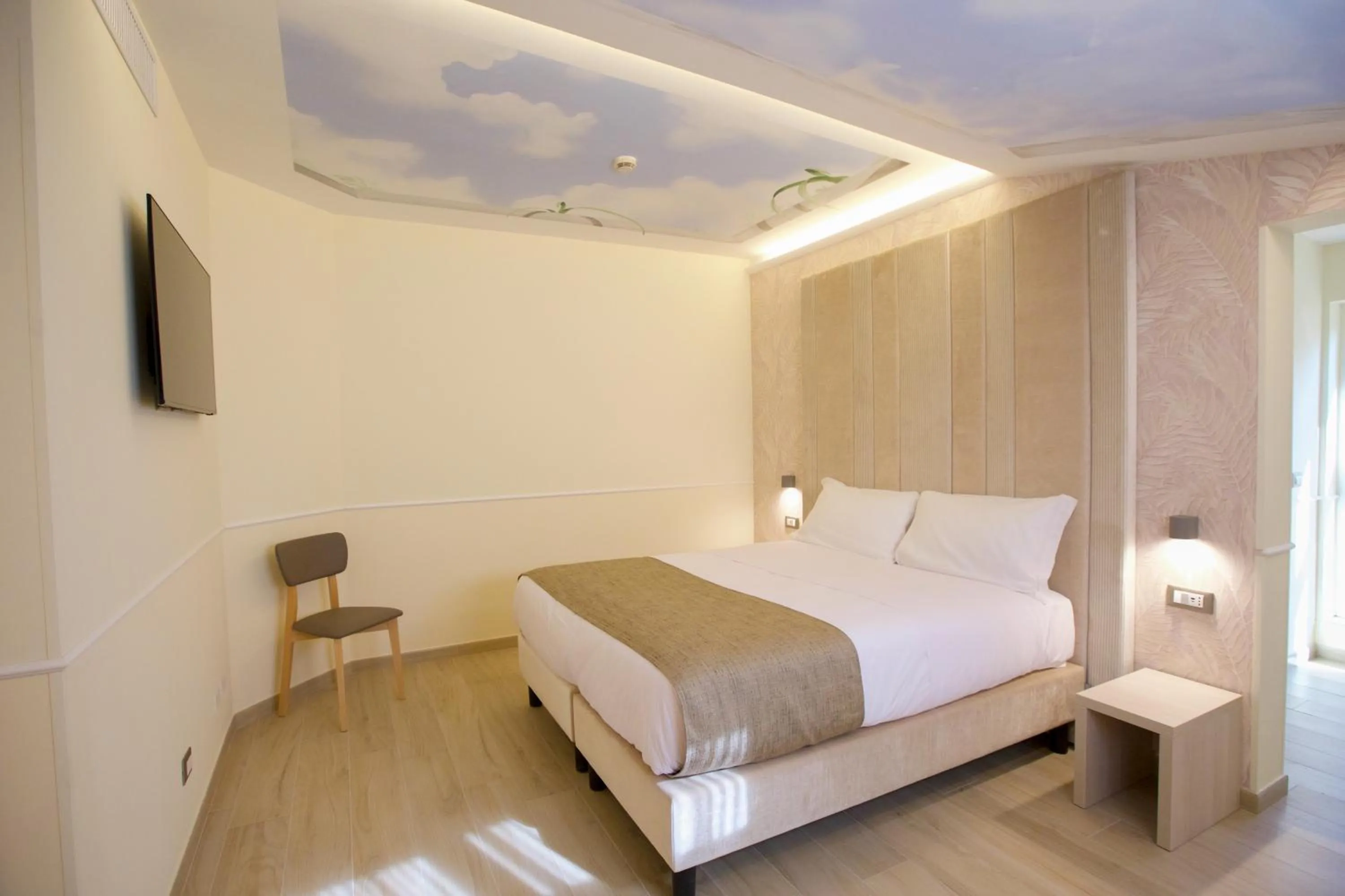 Bed in Hotel Maximus