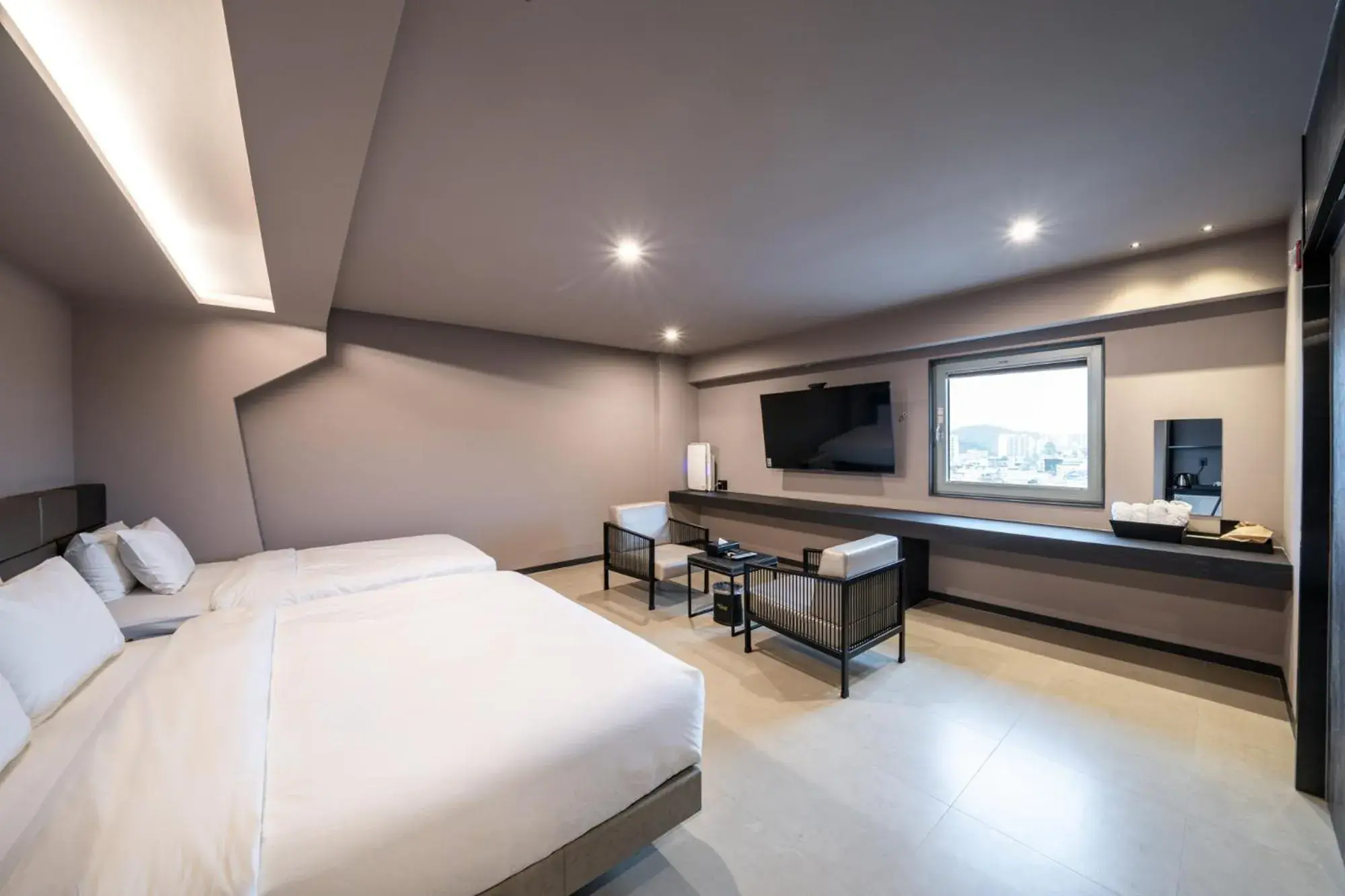 Bed in Jeonju Jazz Around Hotel Bed in Jeonju Jazz Around Hotel