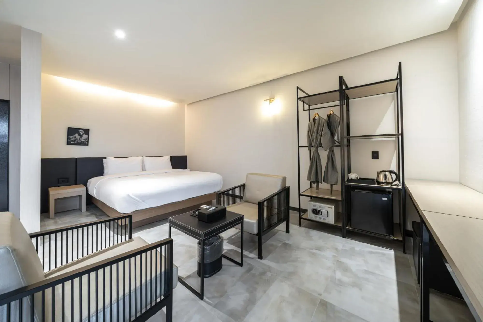 Bed in Jeonju Jazz Around Hotel Bed in Jeonju Jazz Around Hotel