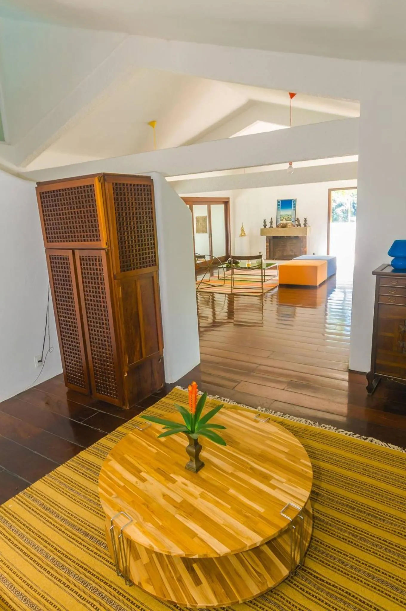 Seating area in Les Jardins de Rio Boutique Hotel