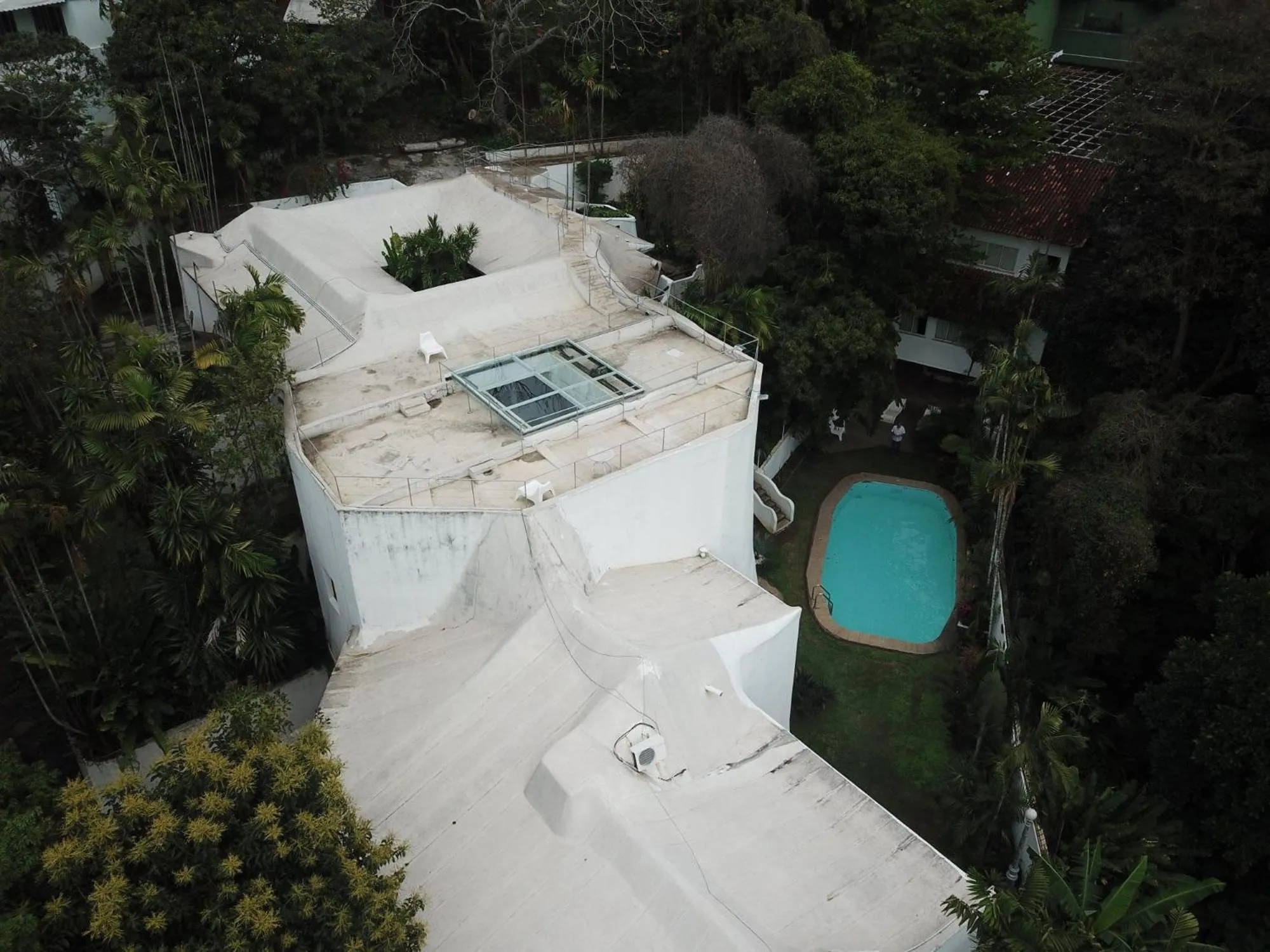 Bird's eye view in Les Jardins de Rio Boutique Hotel