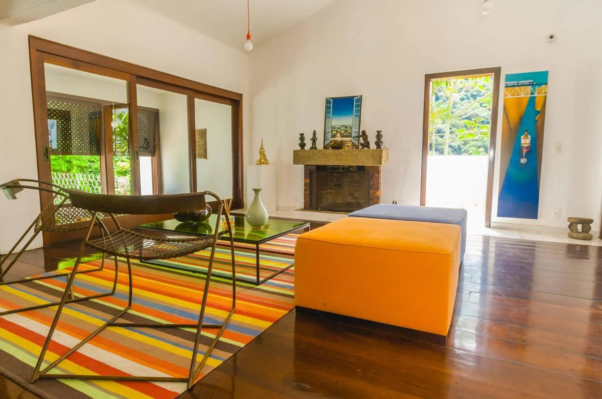 Decorative detail, Bed in Les Jardins de Rio Boutique Hotel