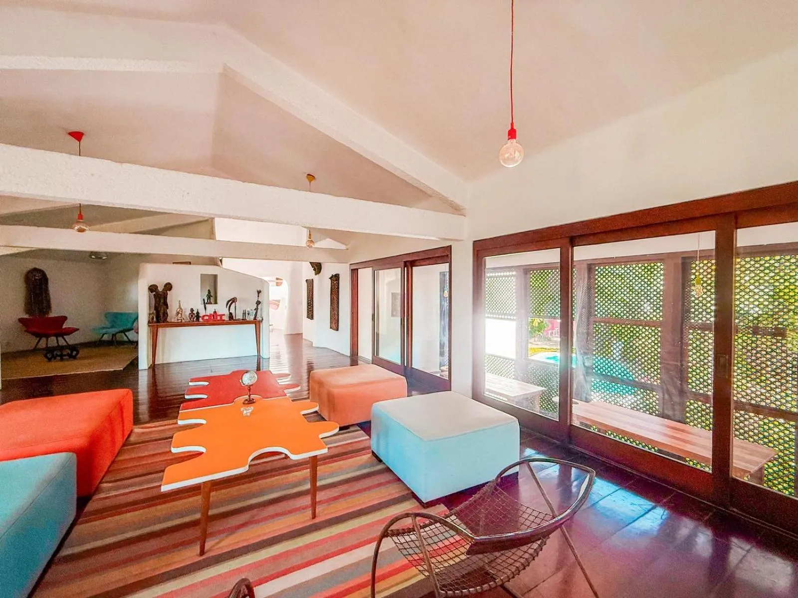 Living room in Les Jardins de Rio Boutique Hotel