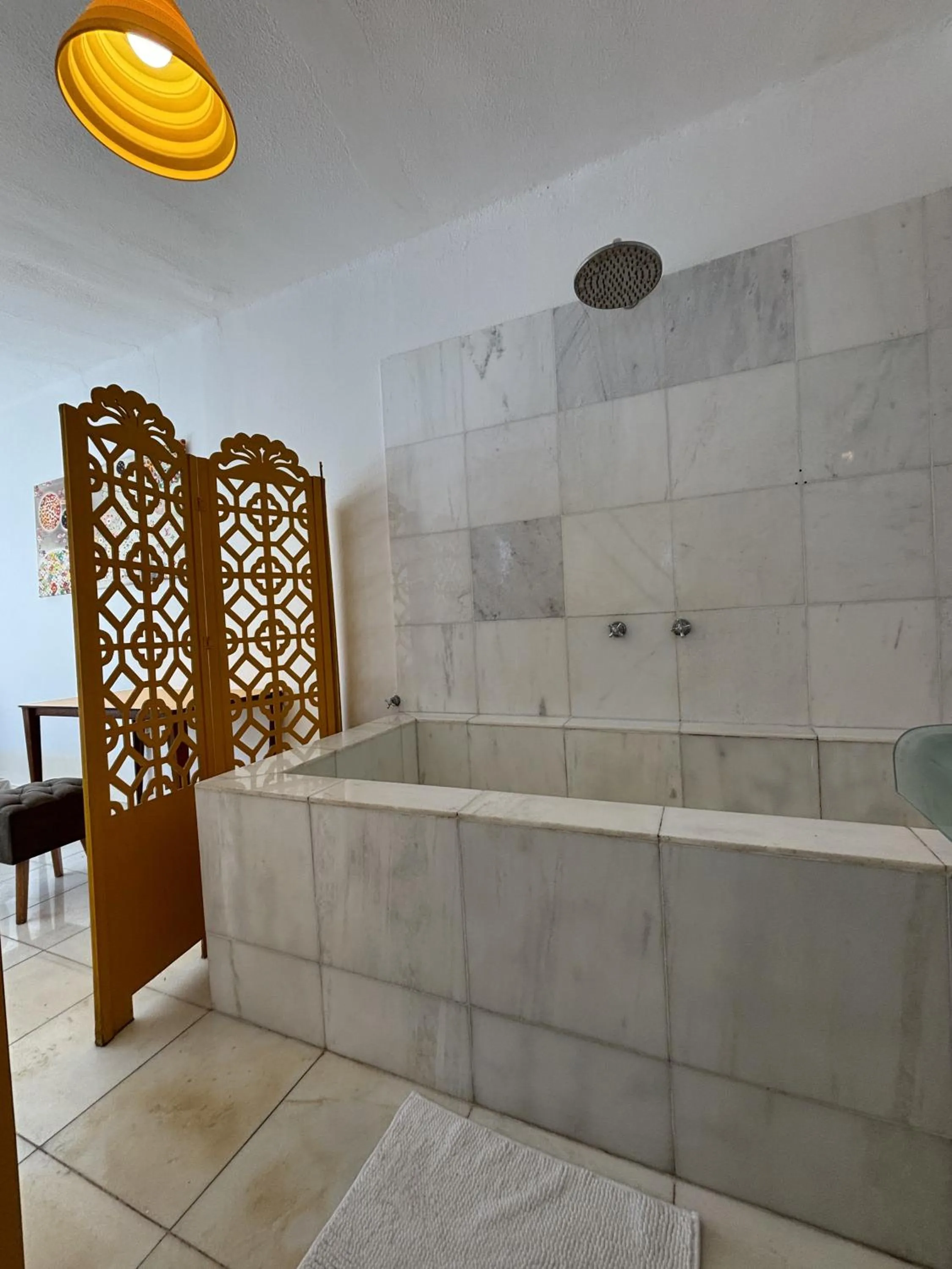 Shower in Les Jardins de Rio Boutique Hotel