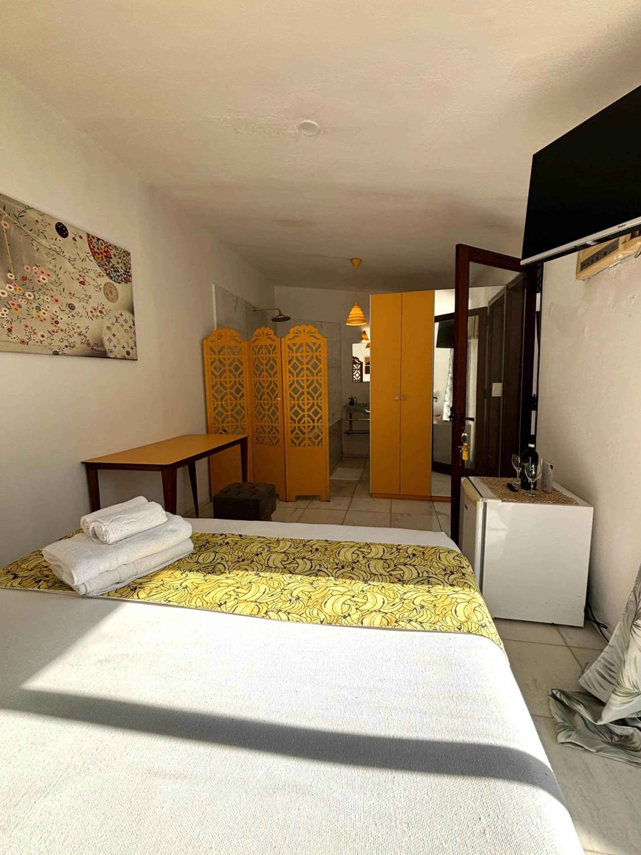 Bed in Les Jardins de Rio Boutique Hotel