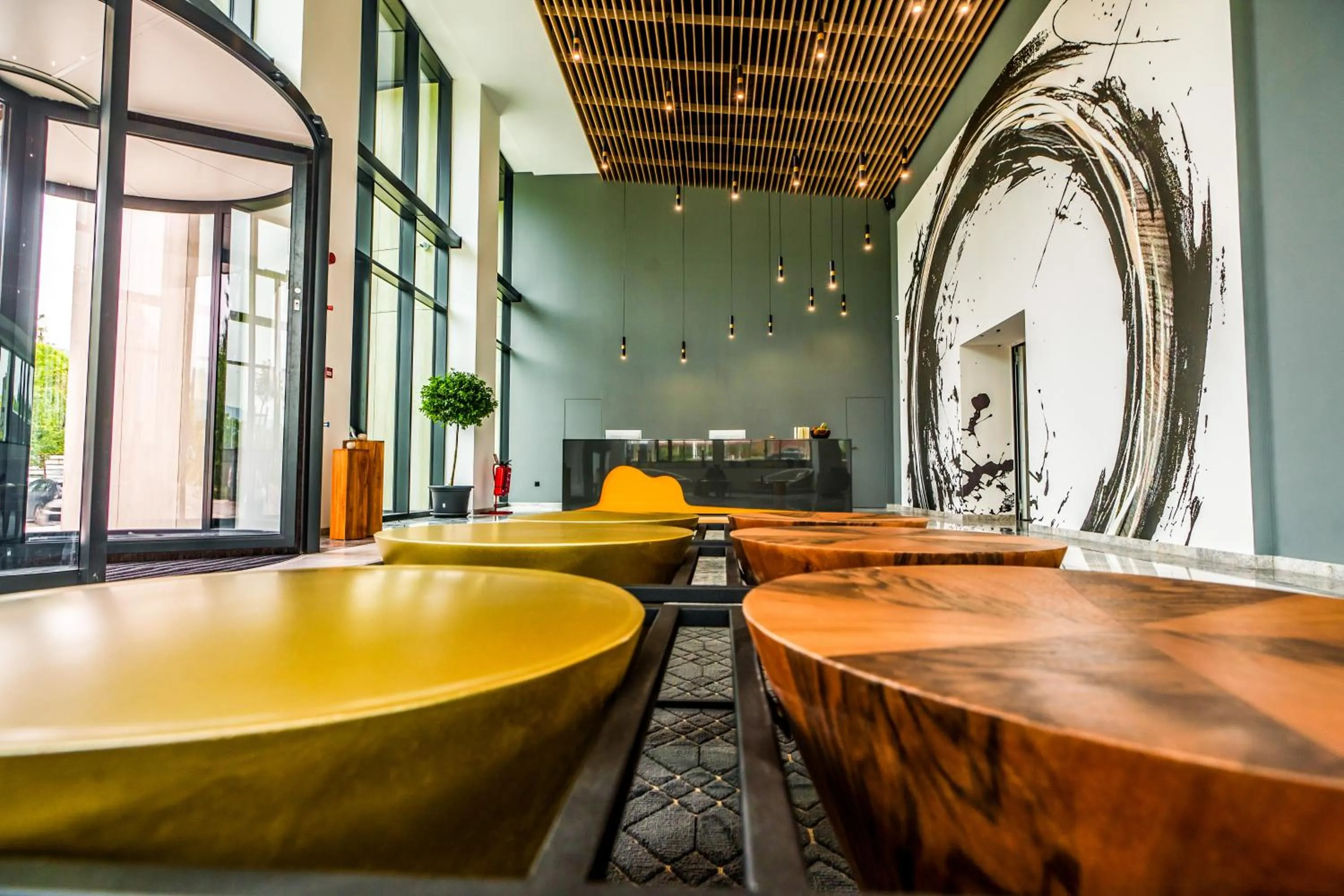 Lobby or reception in B1 City Hotel