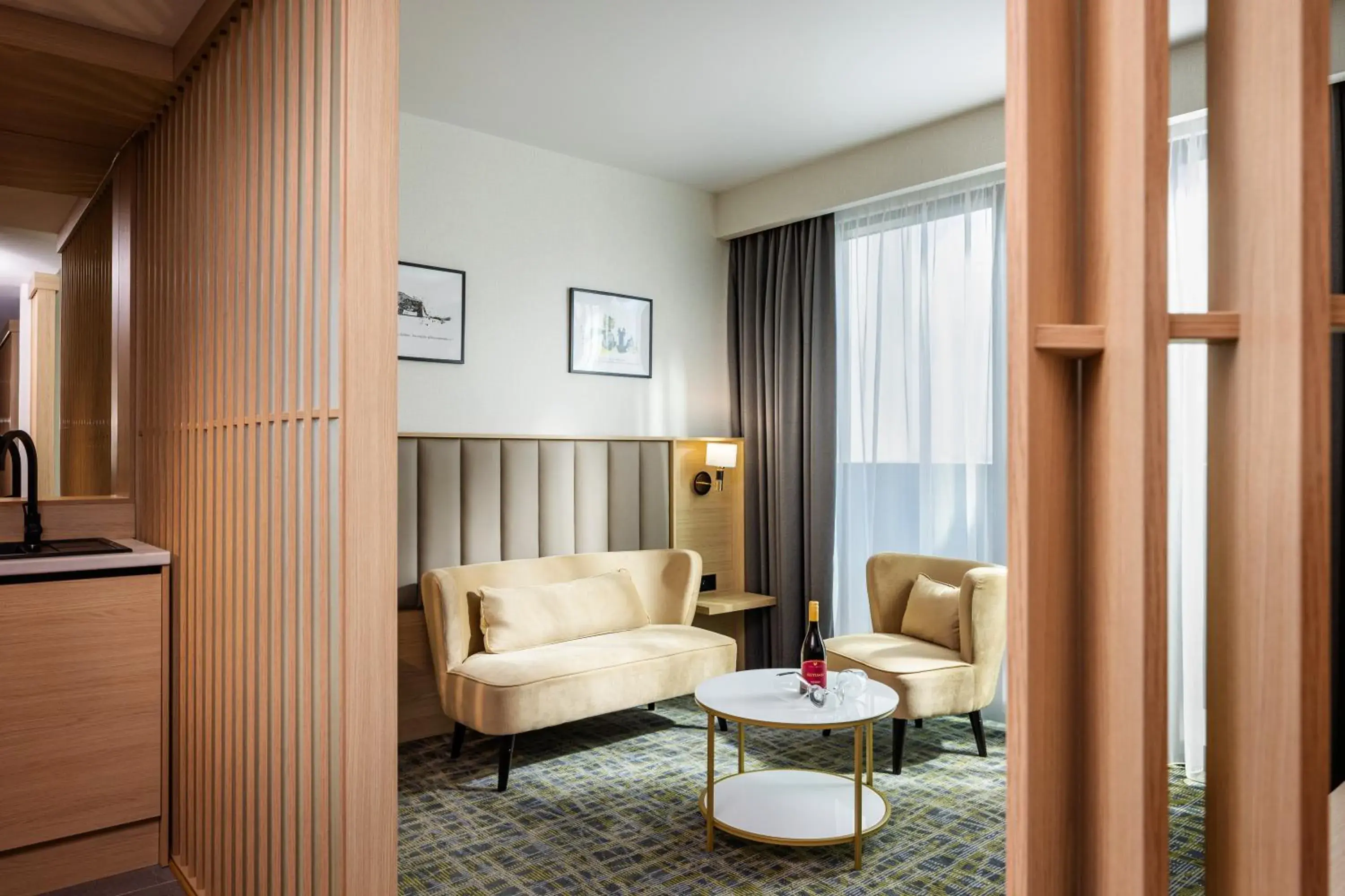 Living room in B1 City Hotel Living room in B1 City Hotel