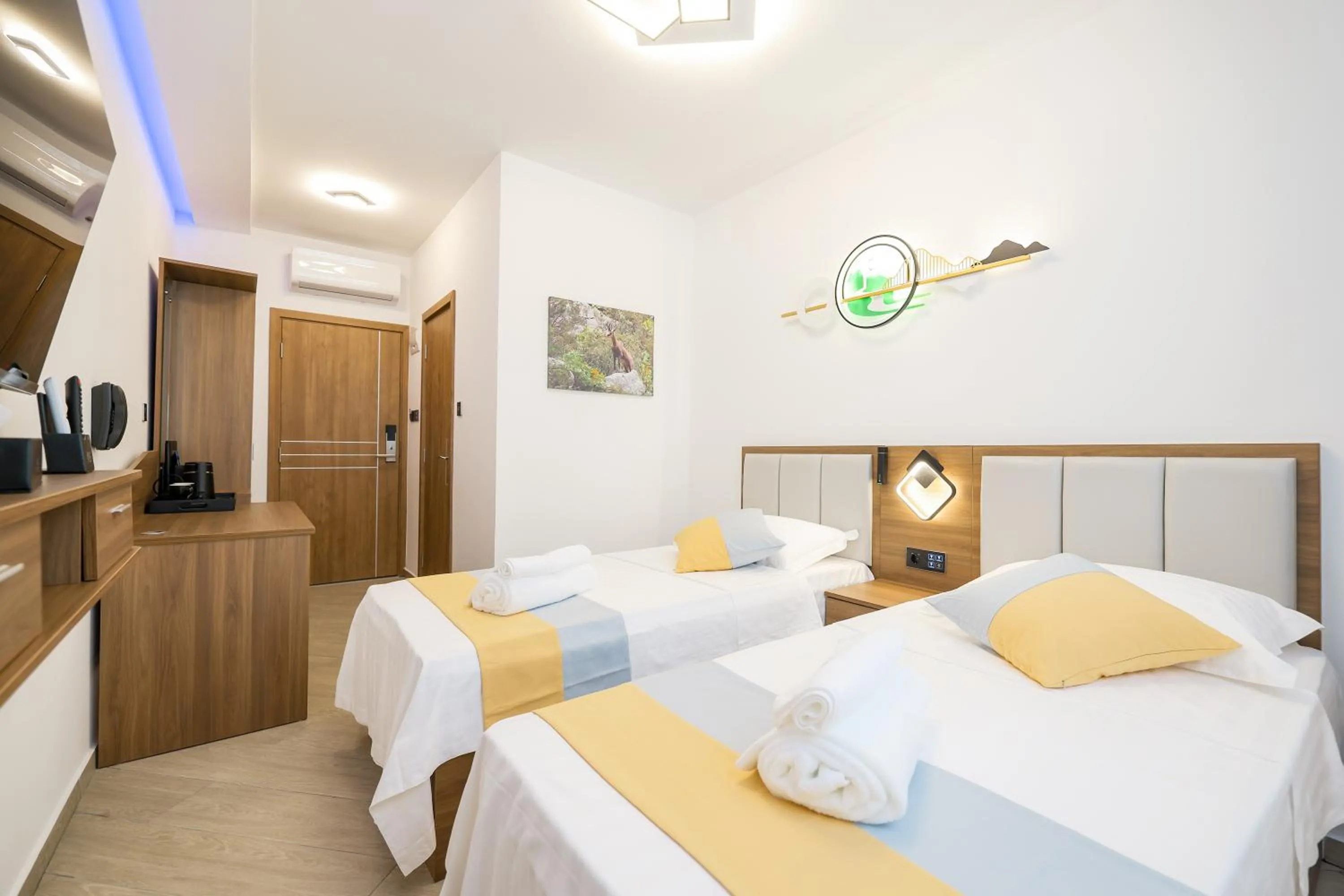 Bed in Hotel Kanjon Zrmanje