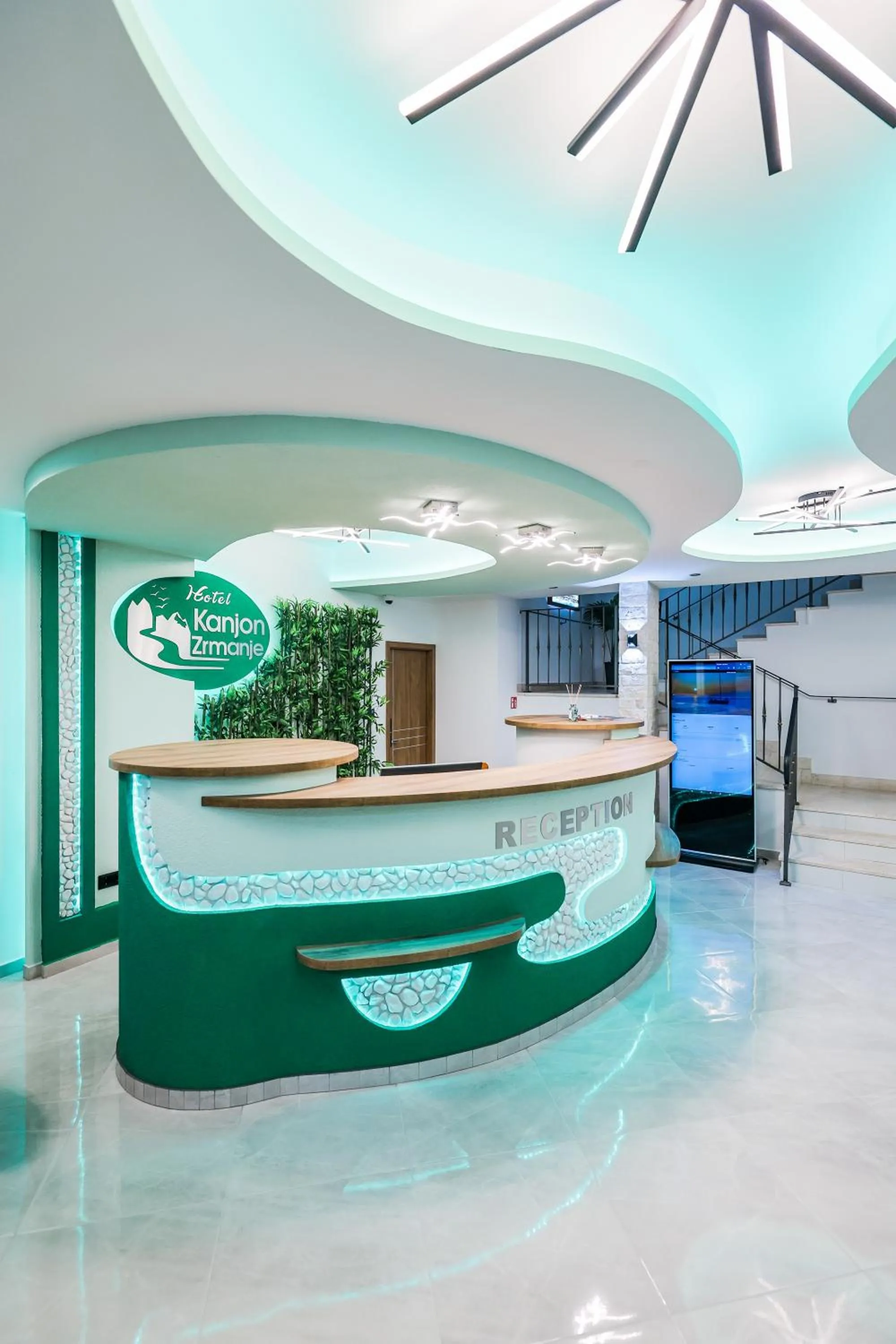 Lobby or reception in Hotel Kanjon Zrmanje