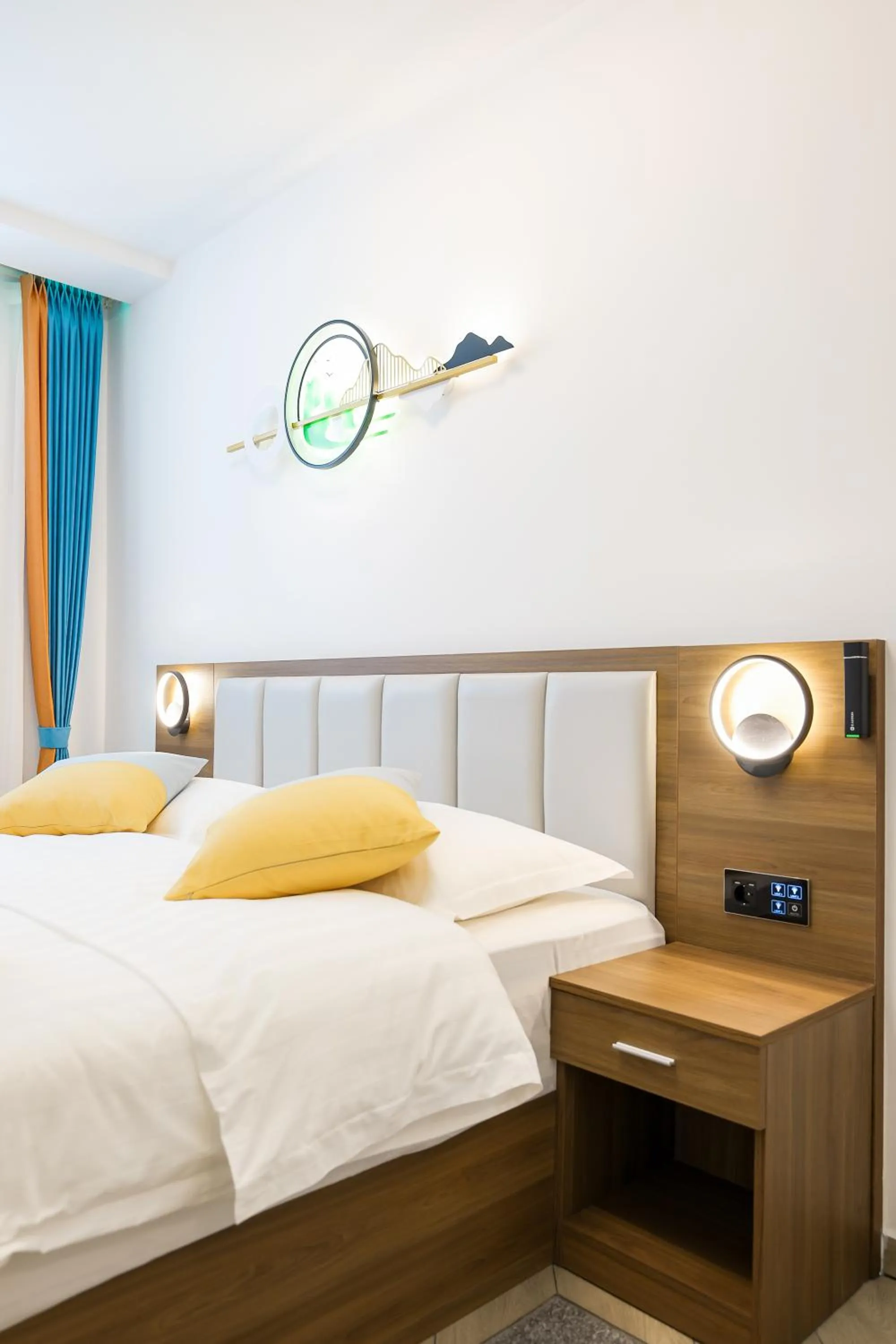 Bed in Hotel Kanjon Zrmanje