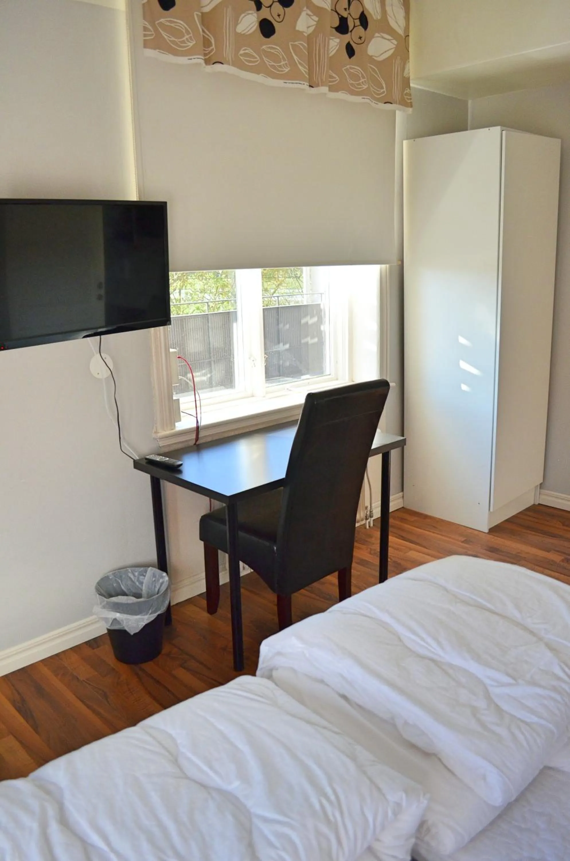 Decorative detail, Bed in Lyckåhem Lågprishotell och Vandrarhem