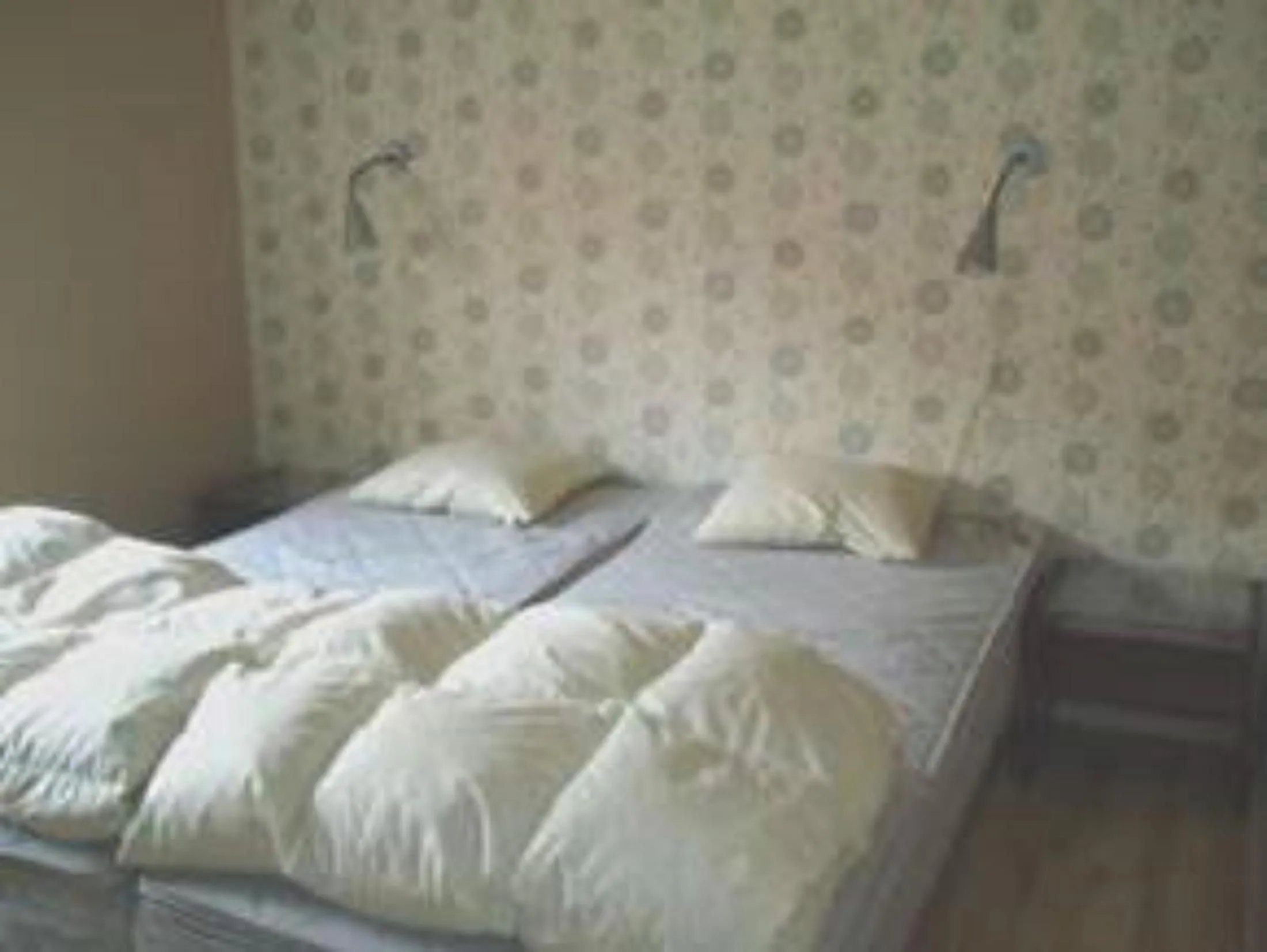 Bed in Lyckåhem Lågprishotell och Vandrarhem