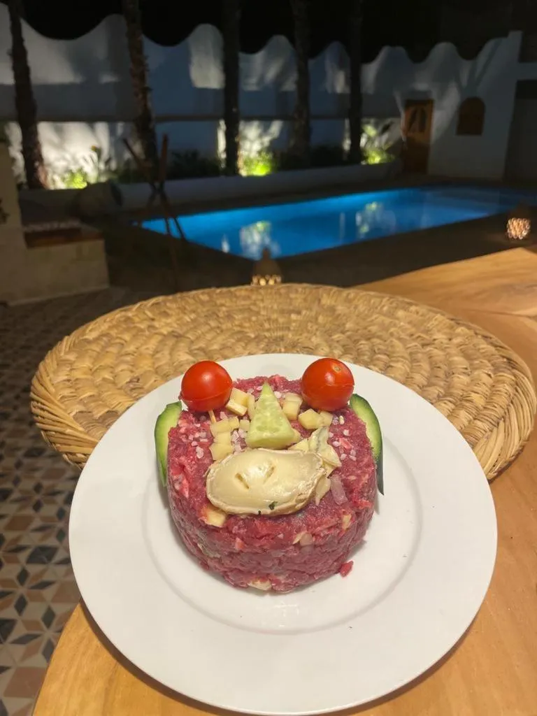 Food in La Maison des Vagues