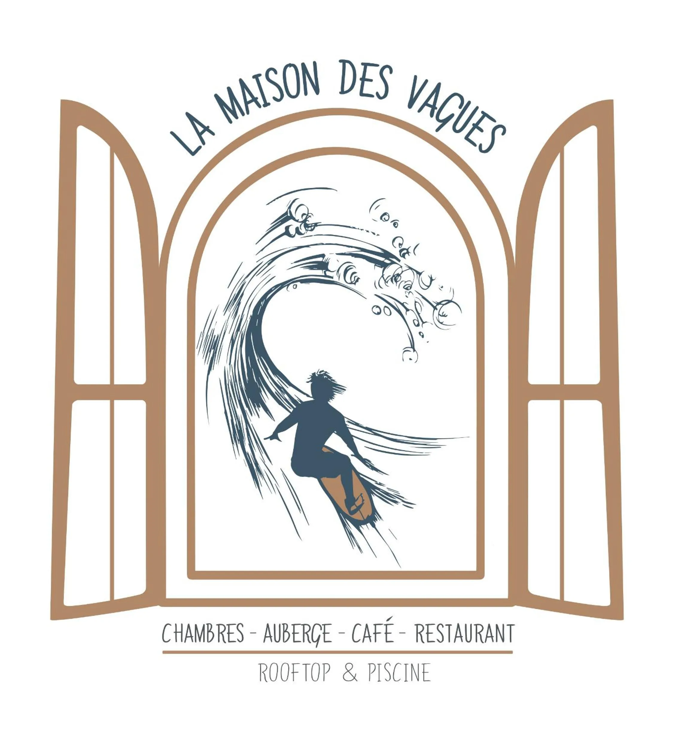 Property logo or sign in La Maison des Vagues