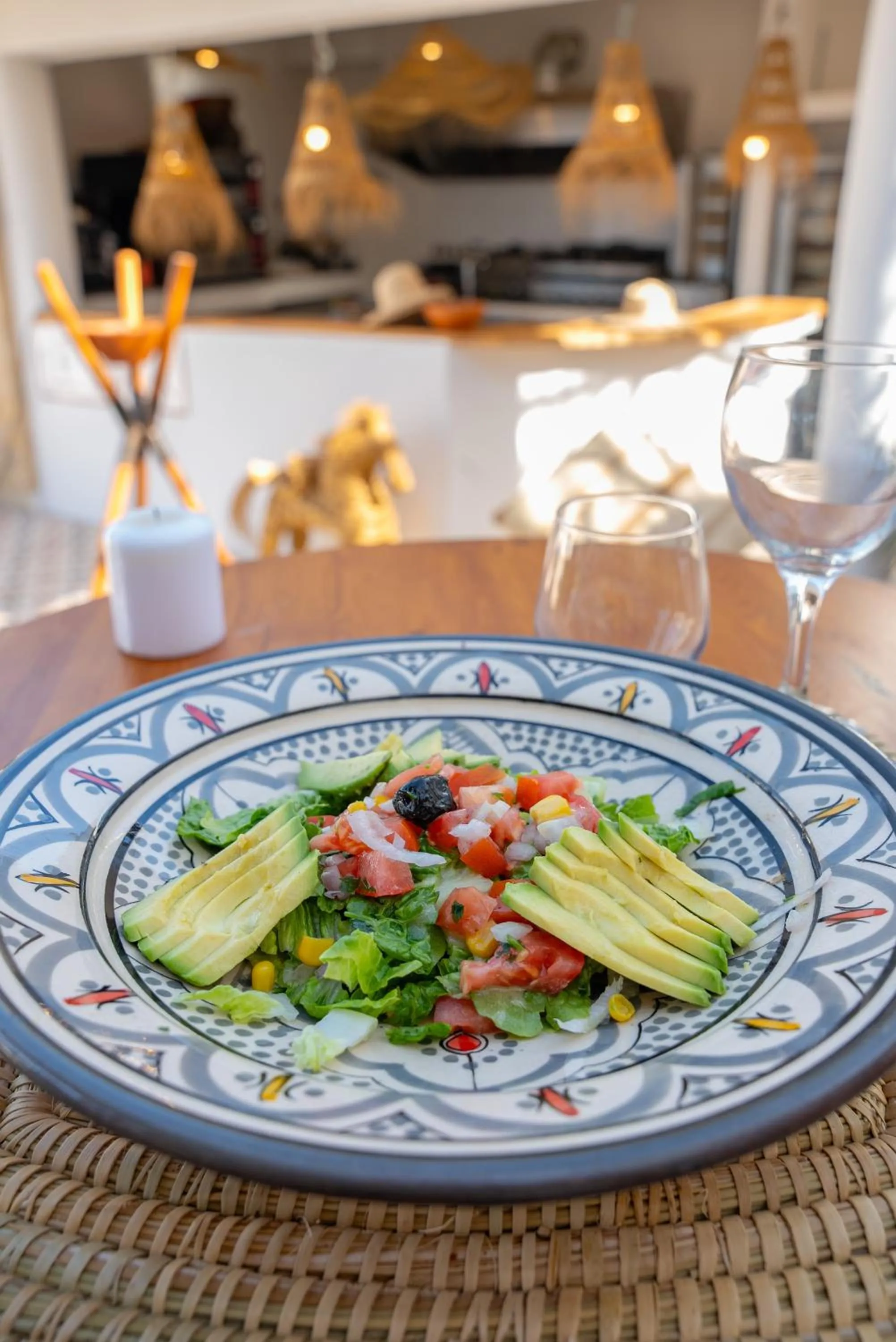 Food in La Maison des Vagues