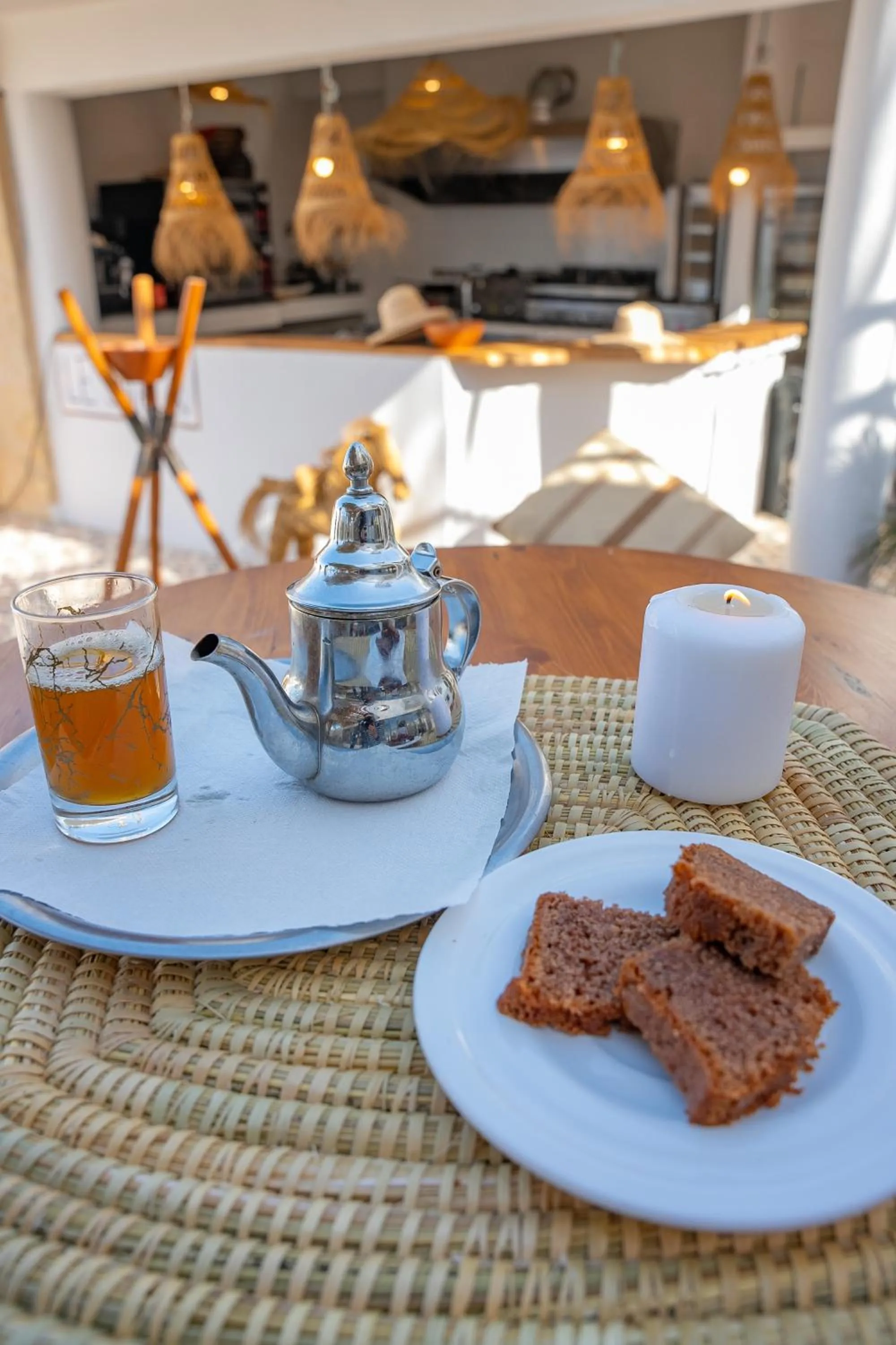 Drinks in La Maison des Vagues