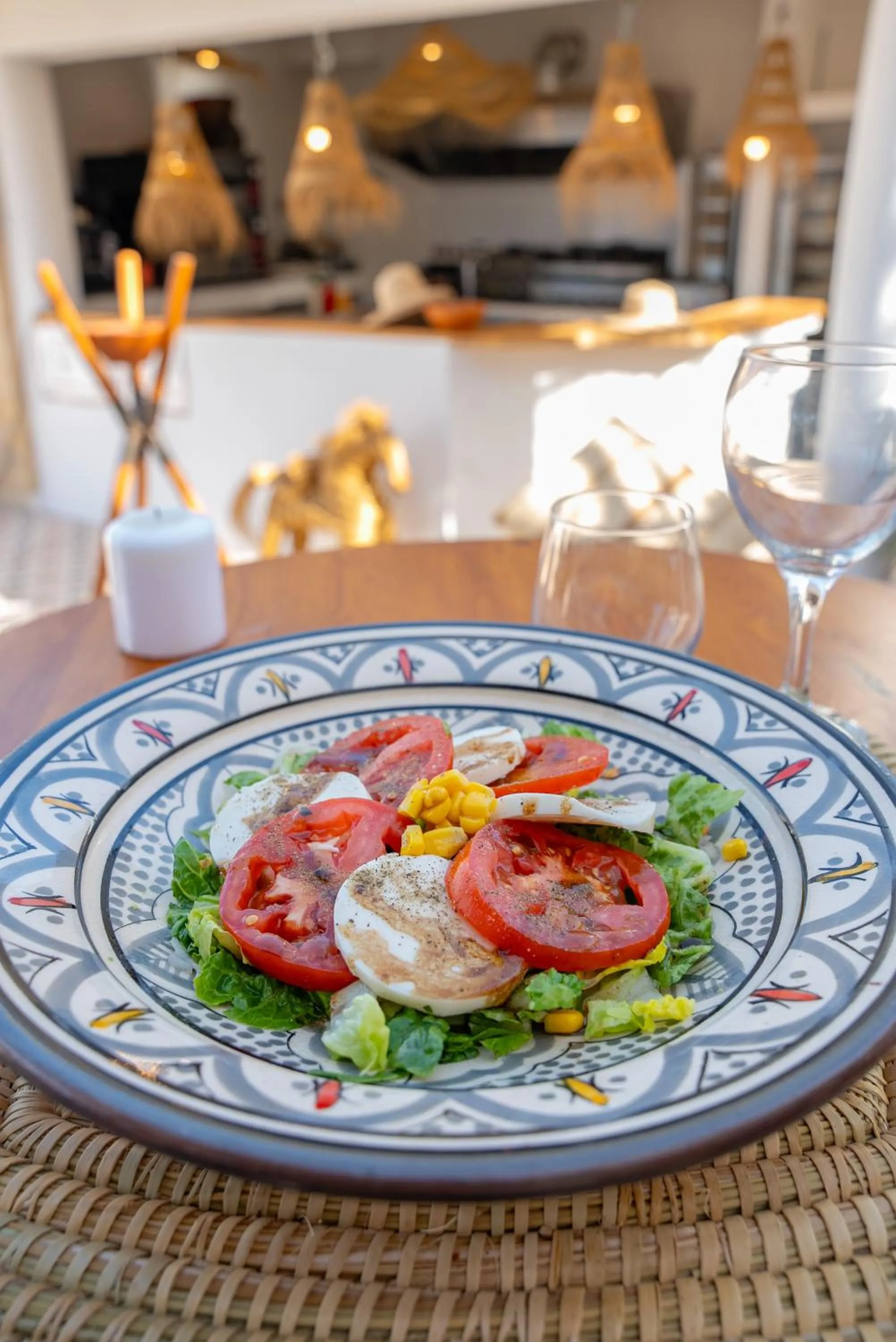 Food in La Maison des Vagues