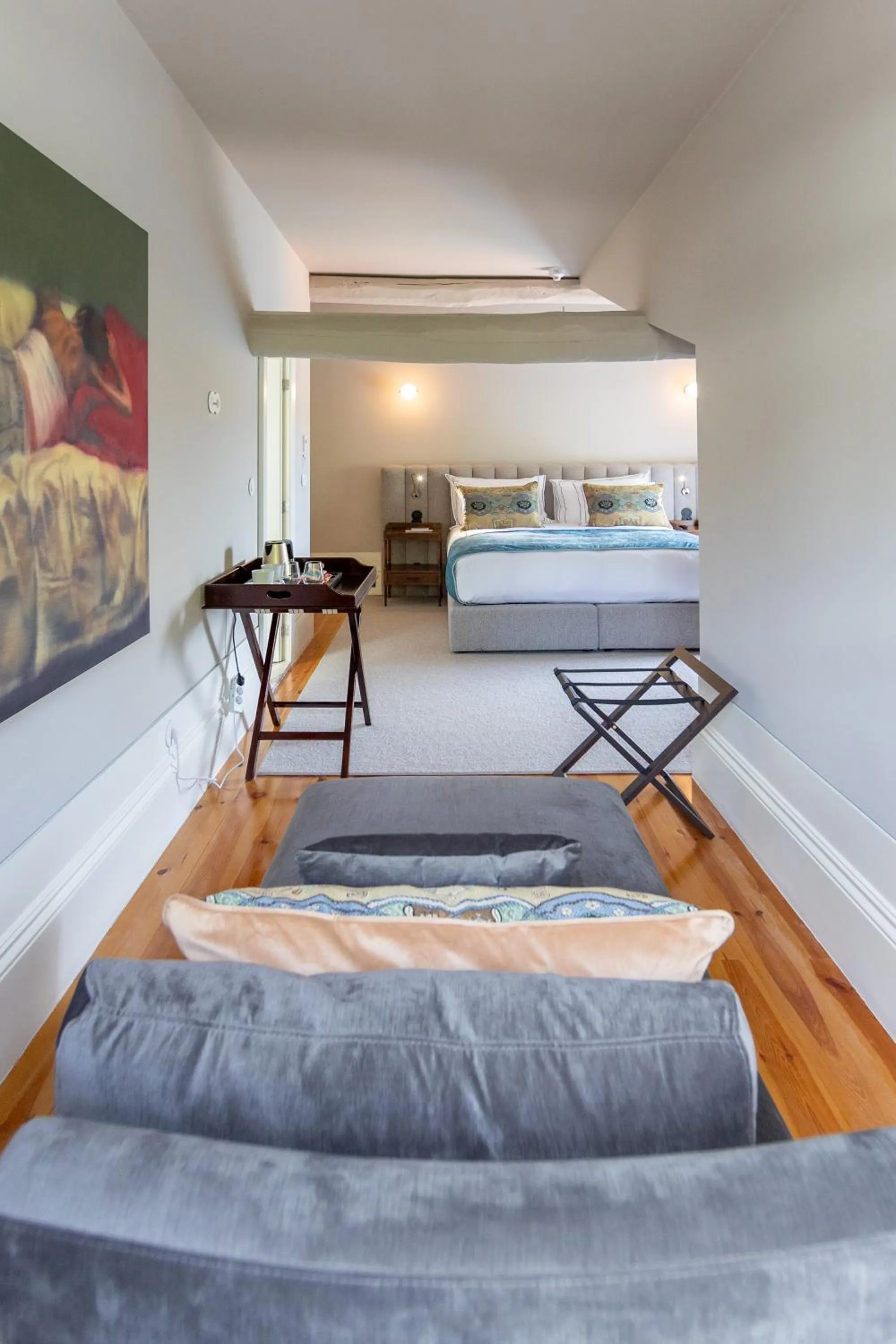 Bedroom in Maison Bleue