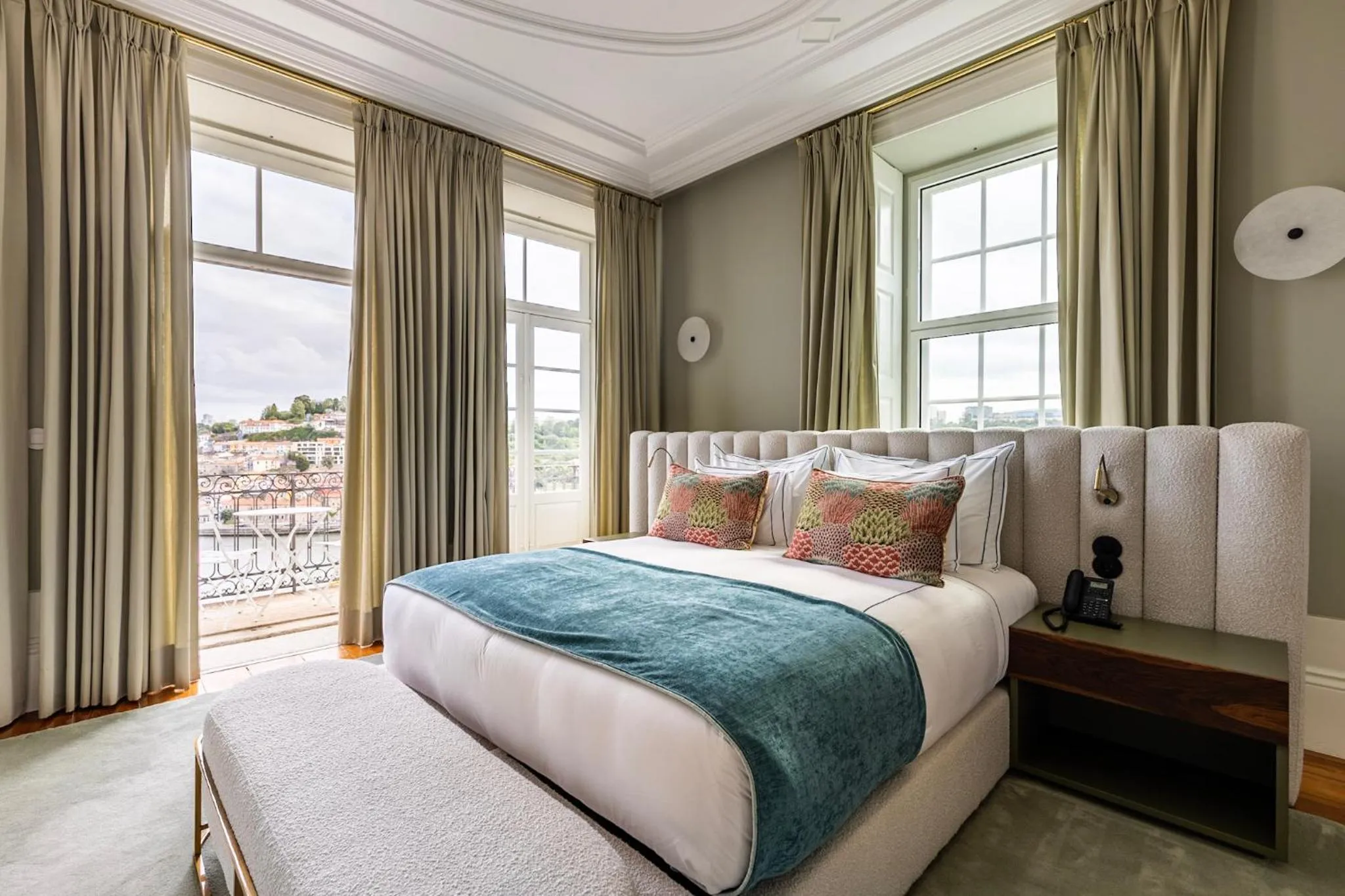 Bedroom in Maison Bleue