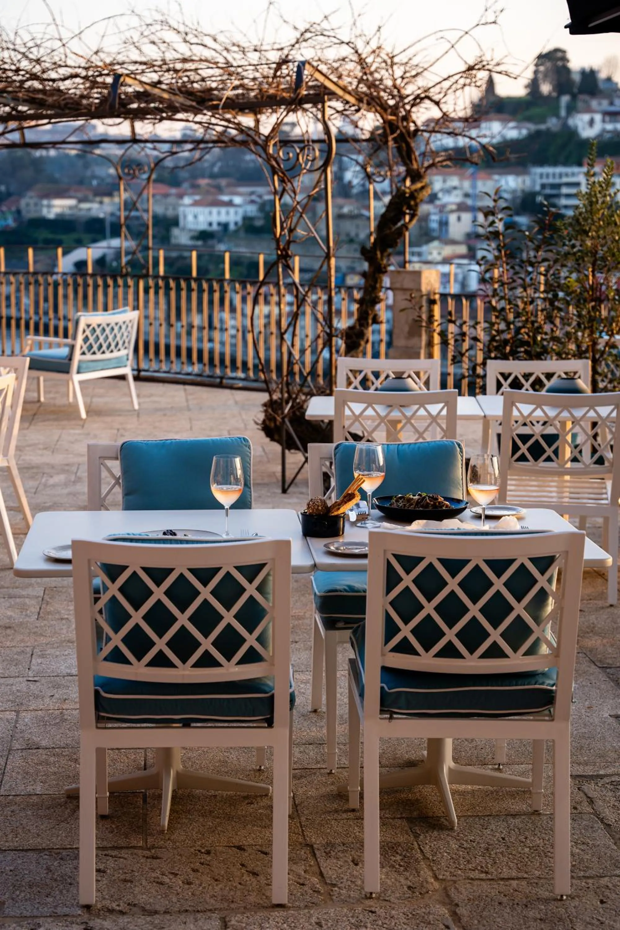 Patio in Maison Bleue