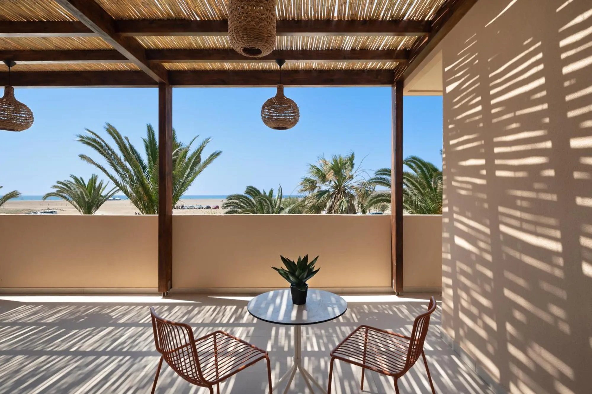 Natural landscape in Prasonisi Light House Boutique Hotel