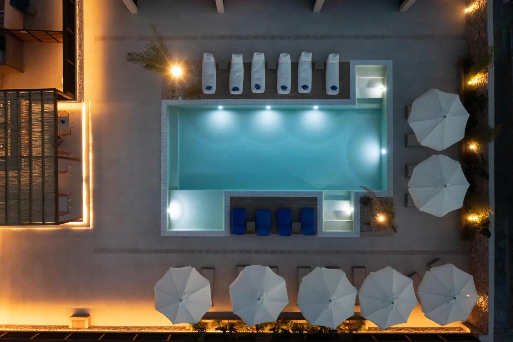 Swimming pool in Prasonisi Light House Boutique Hotel