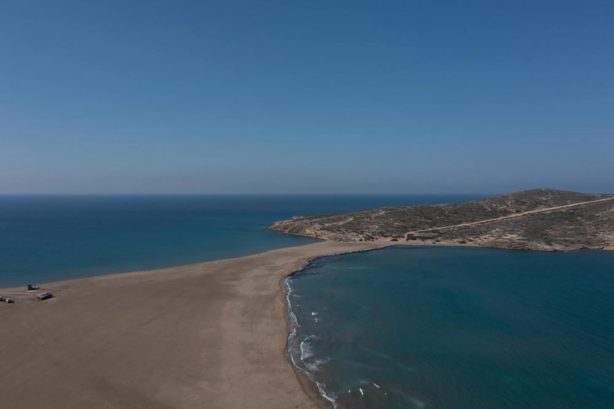 Natural landscape in Prasonisi Light House Boutique Hotel
