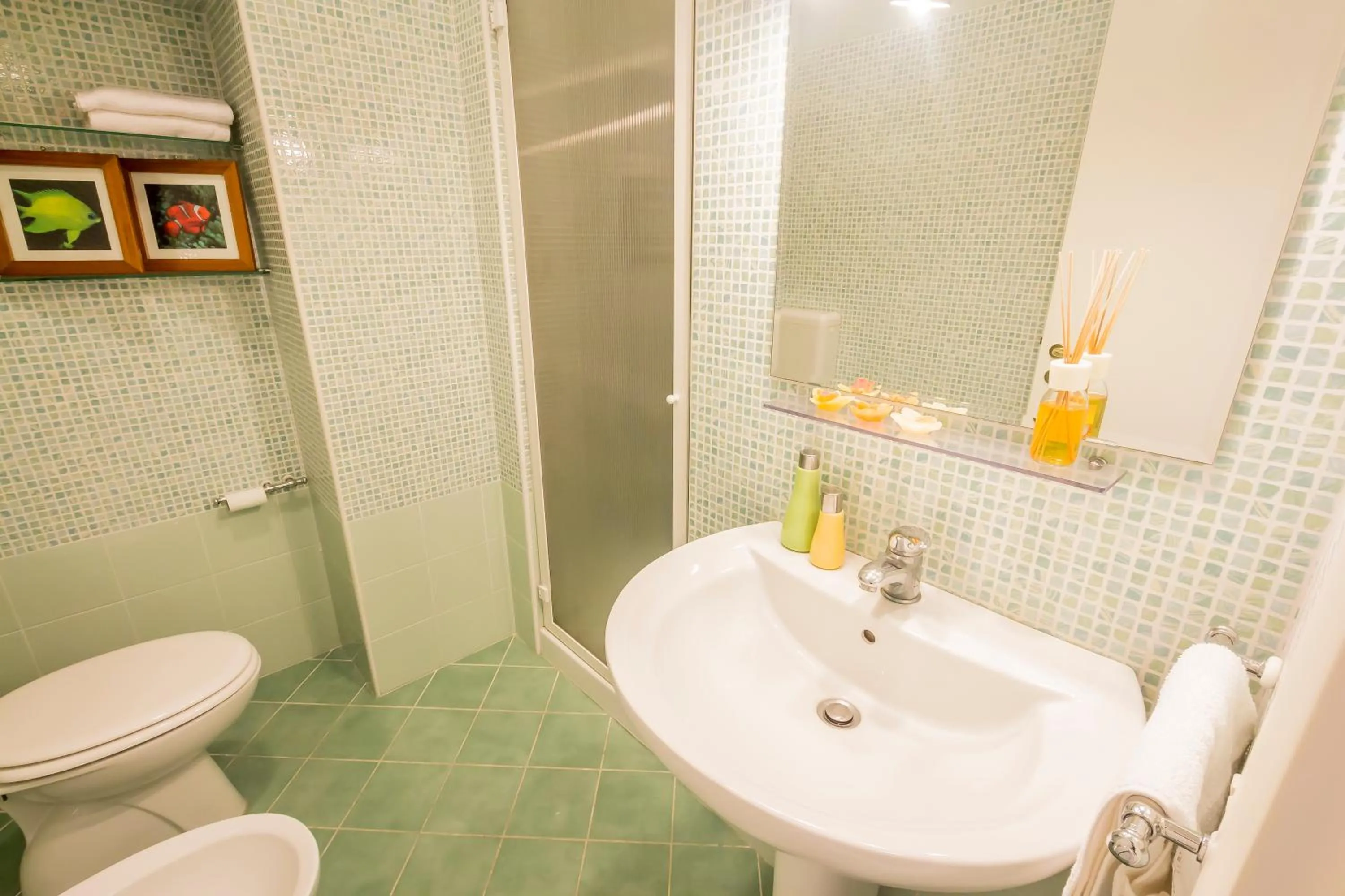 Bathroom in Mandarinoarancio