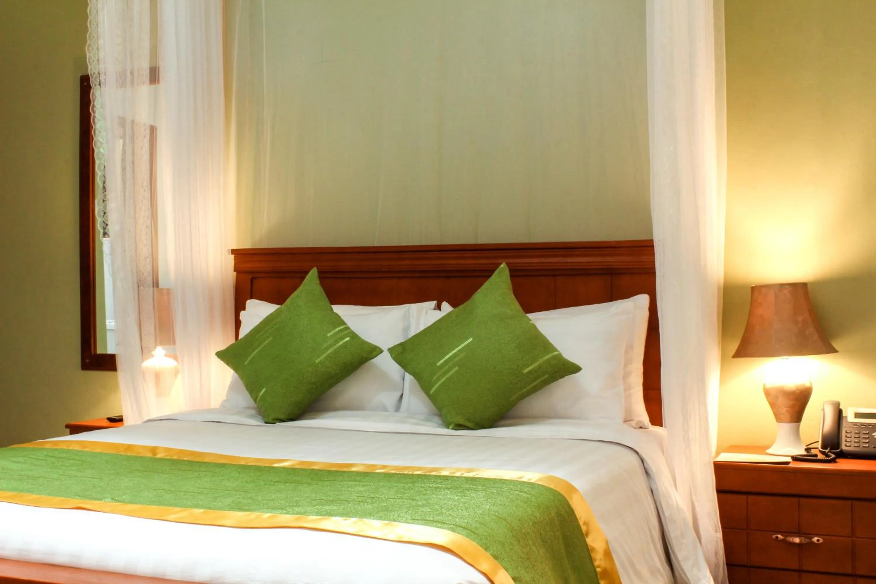 Bed in Excelsis Garden Hotels - Kampala