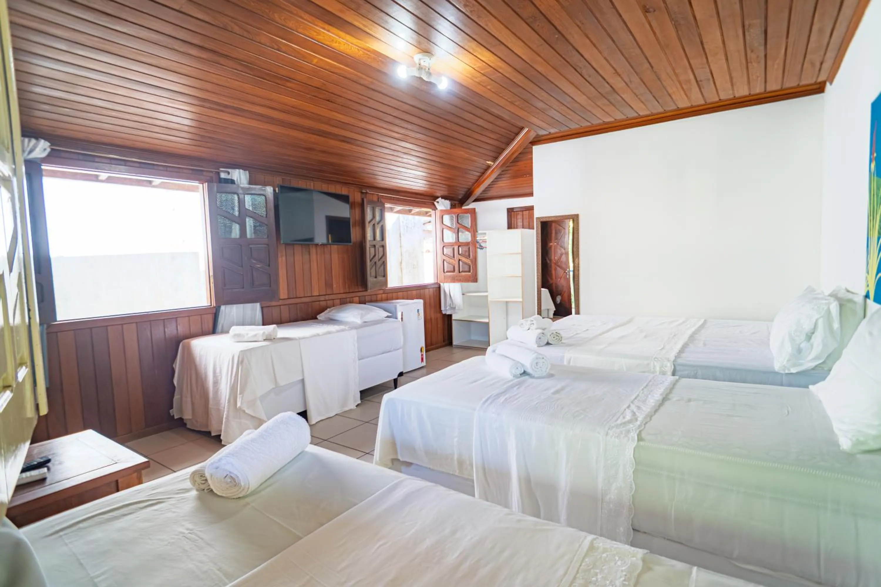 Bed in Brisa do Caitá Praia Hotel