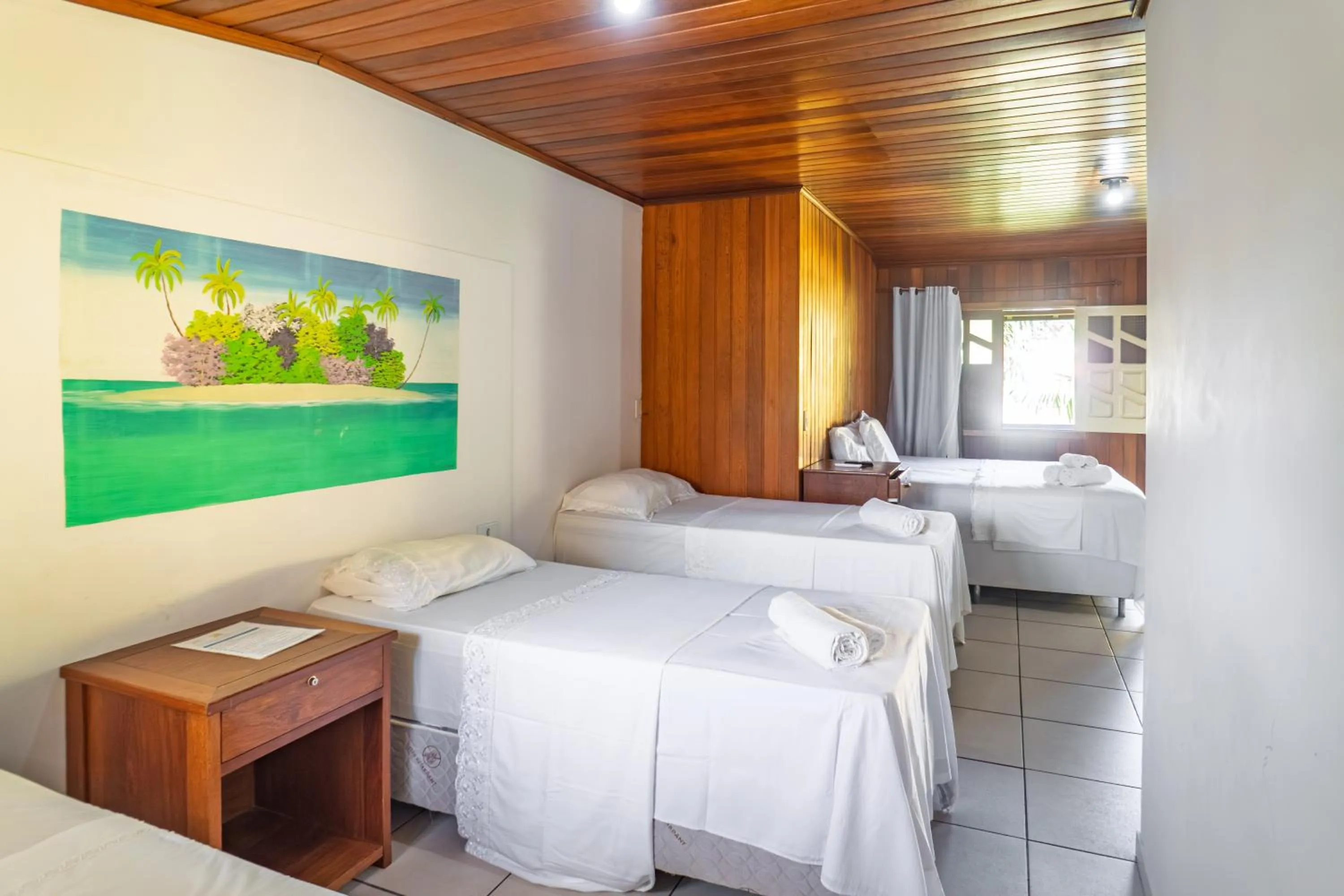 Bed in Brisa do Caitá Praia Hotel