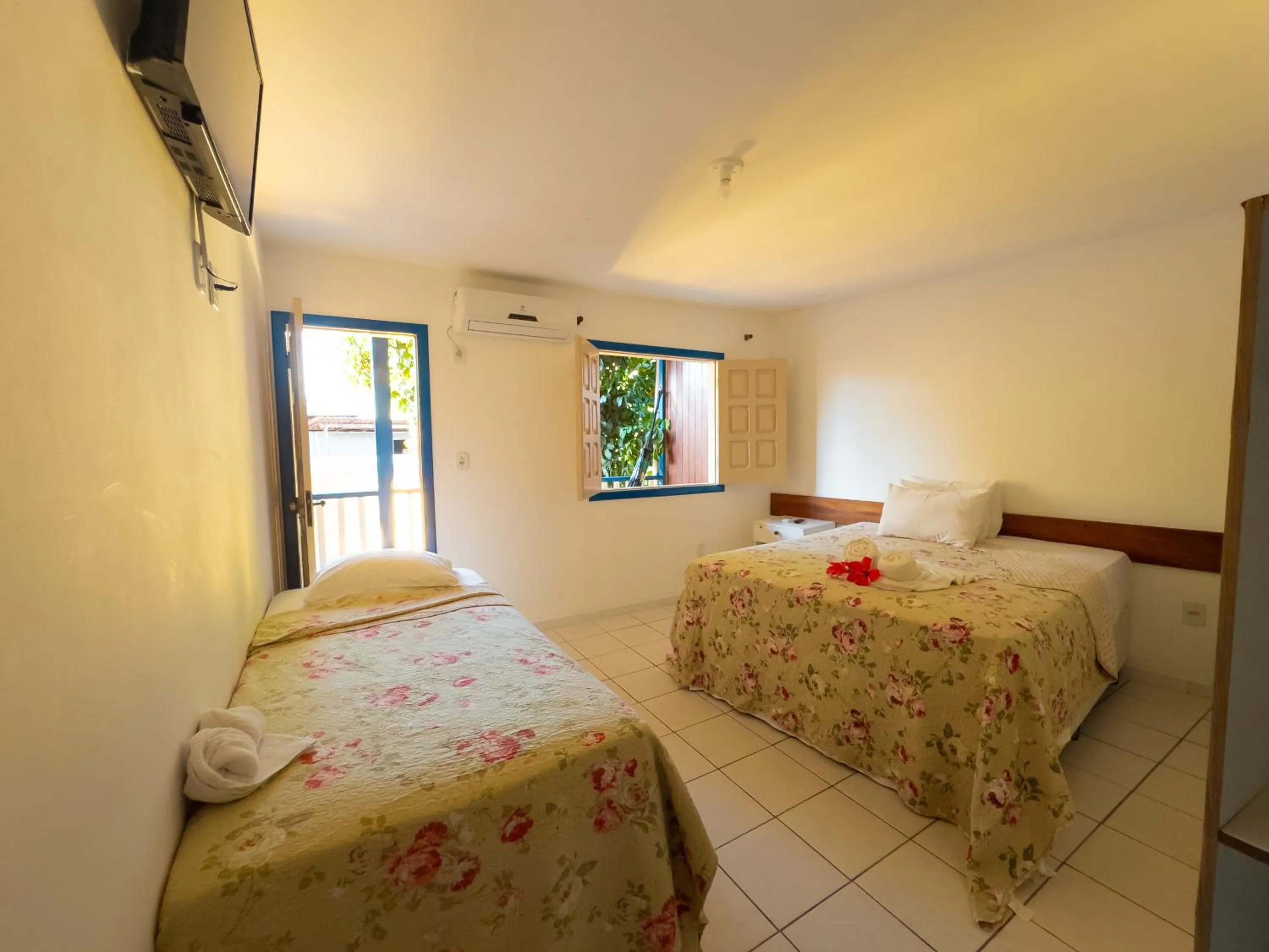 Bed in Brisa do Caitá Praia Hotel