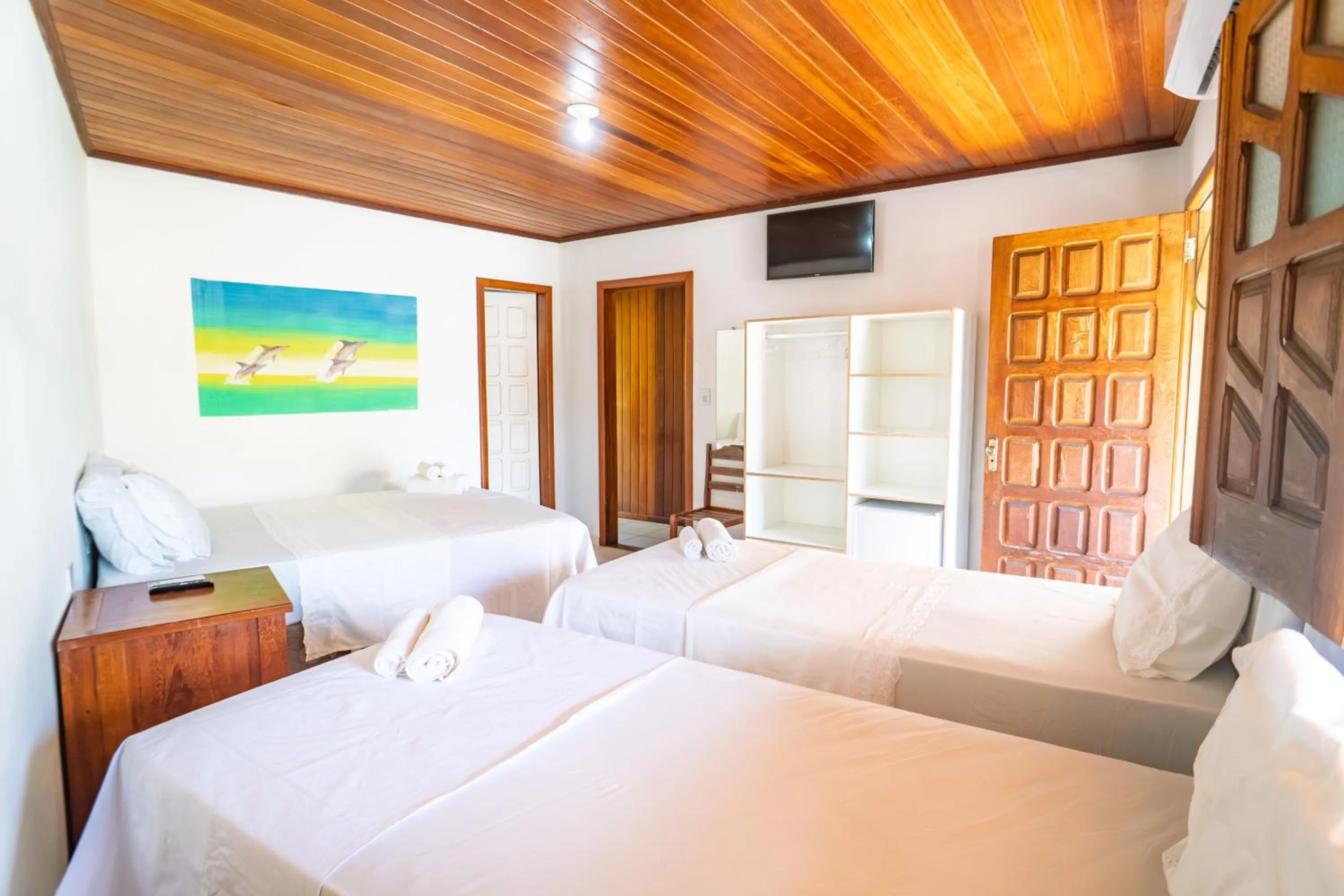 Bed in Brisa do Caitá Praia Hotel