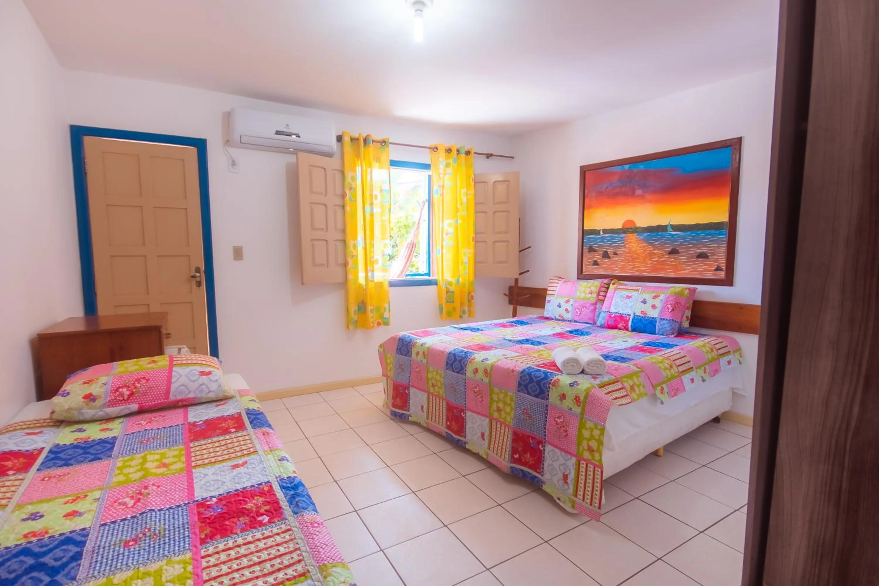 Bed in Brisa do Caitá Praia Hotel