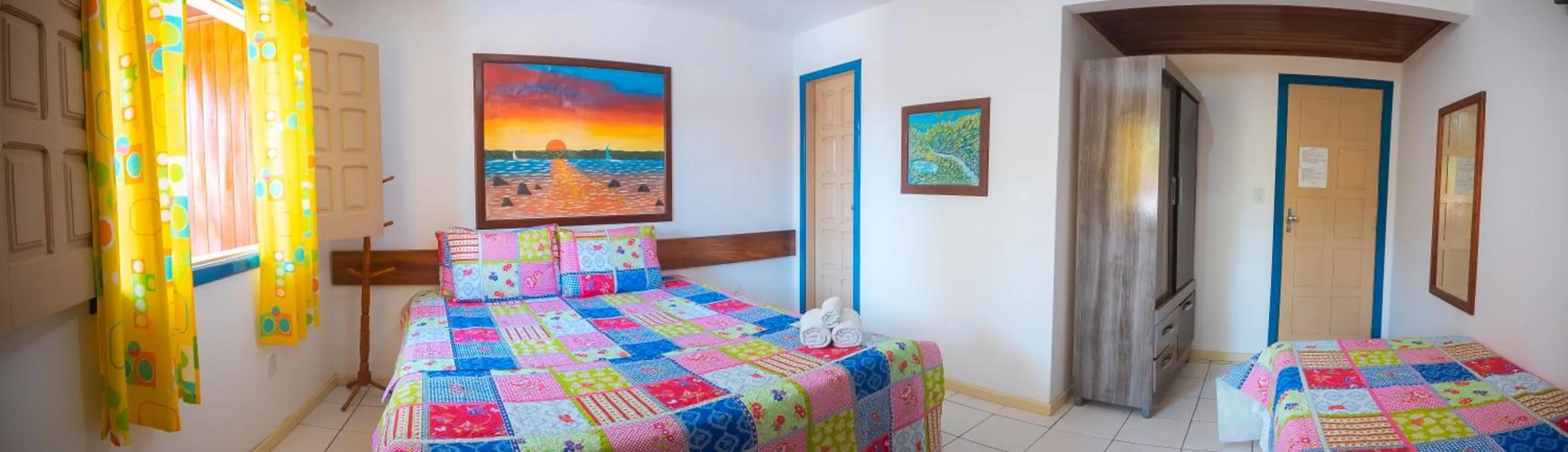 Bed in Brisa do Caitá Praia Hotel