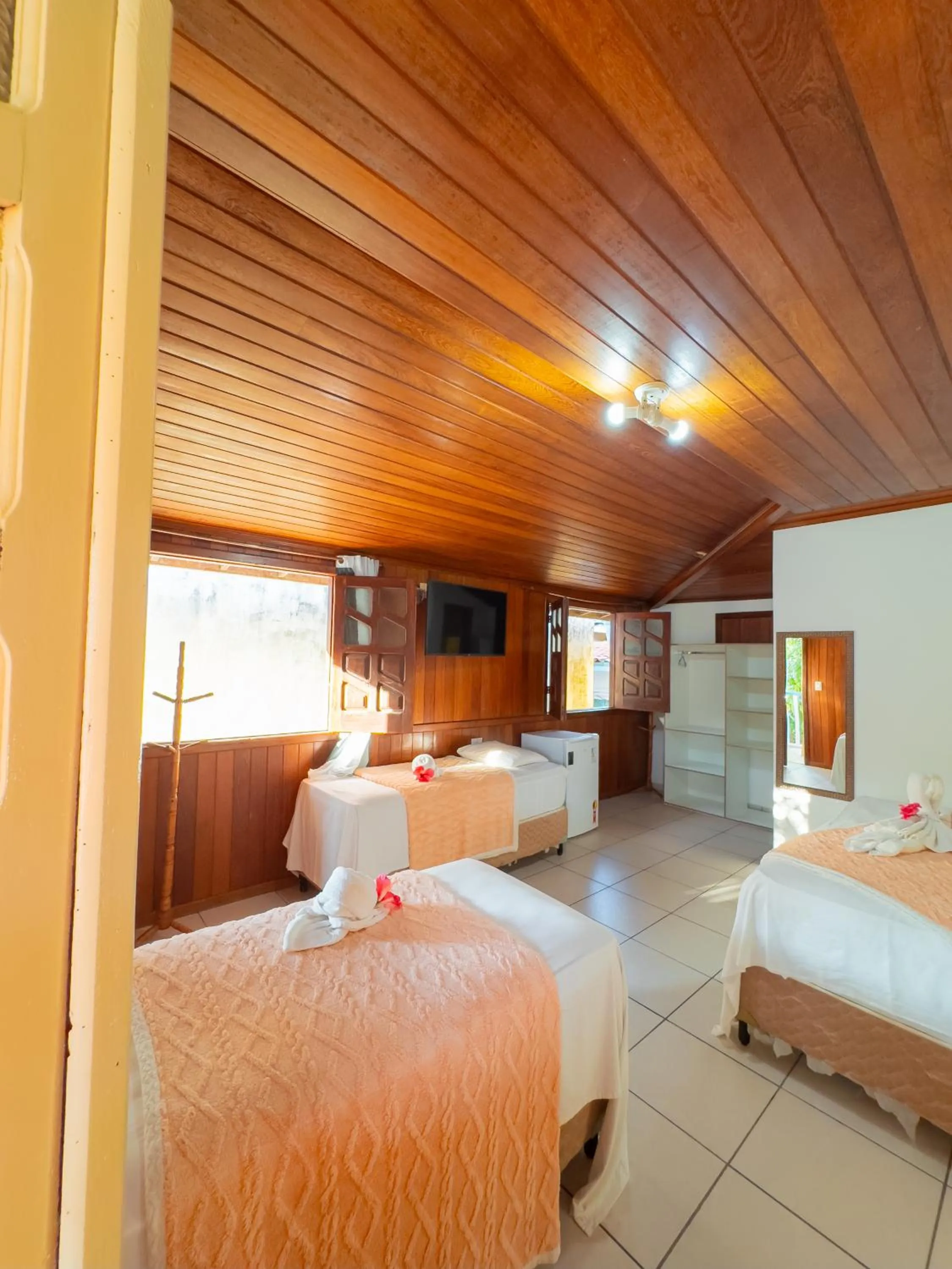 Bed in Brisa do Caitá Praia Hotel