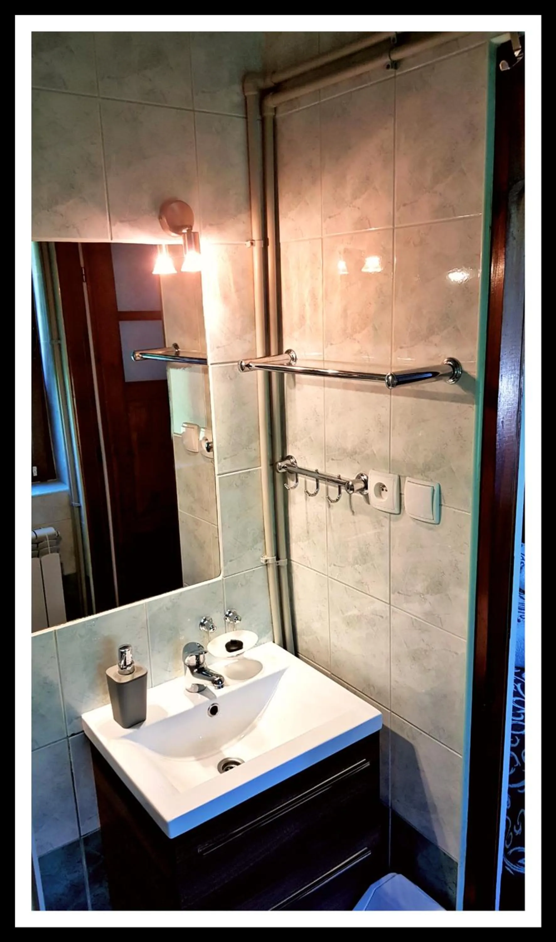Shower in Leśne Berdo Przysłup