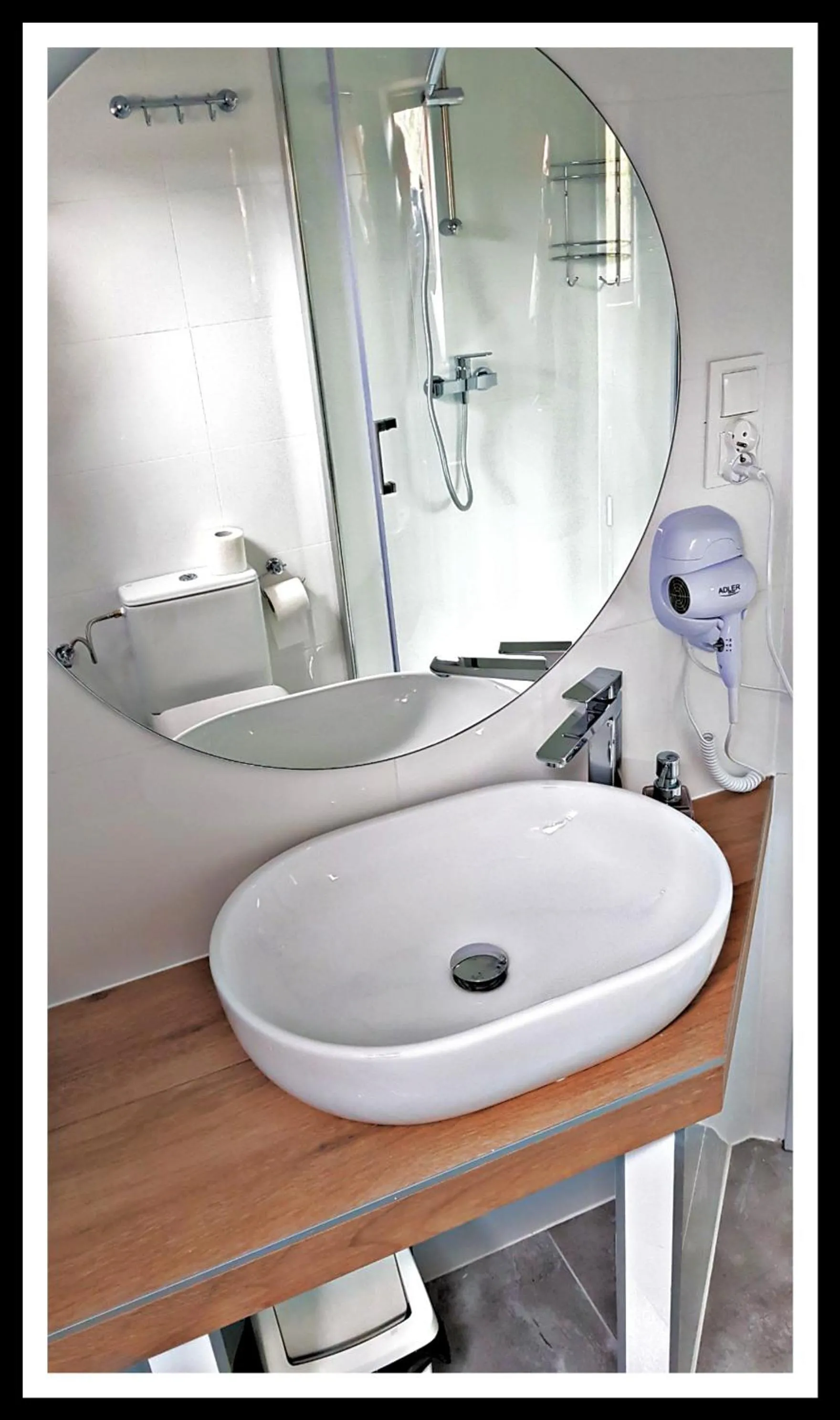 Bathroom in Leśne Berdo Przysłup