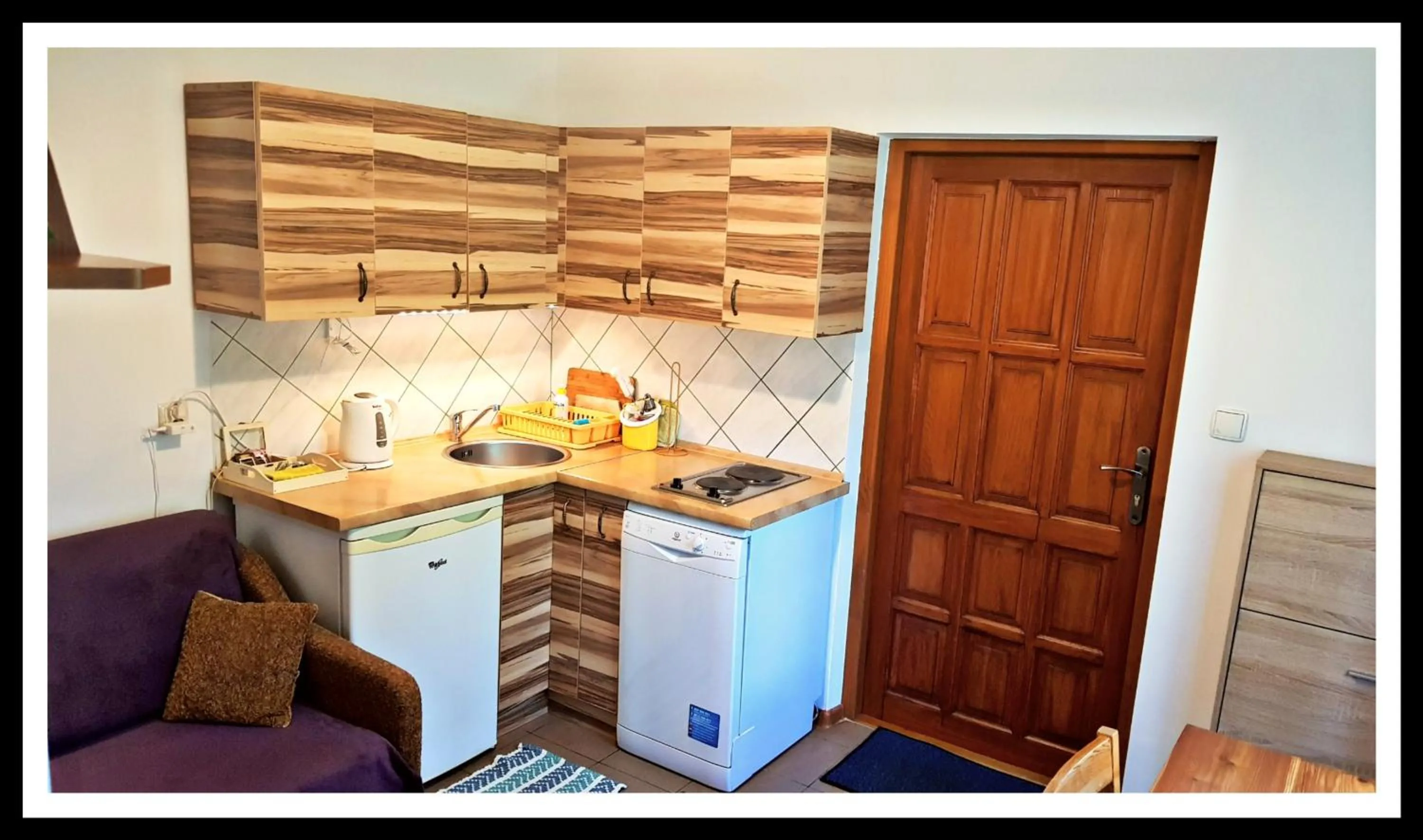 Kitchen or kitchenette in Leśne Berdo Przysłup