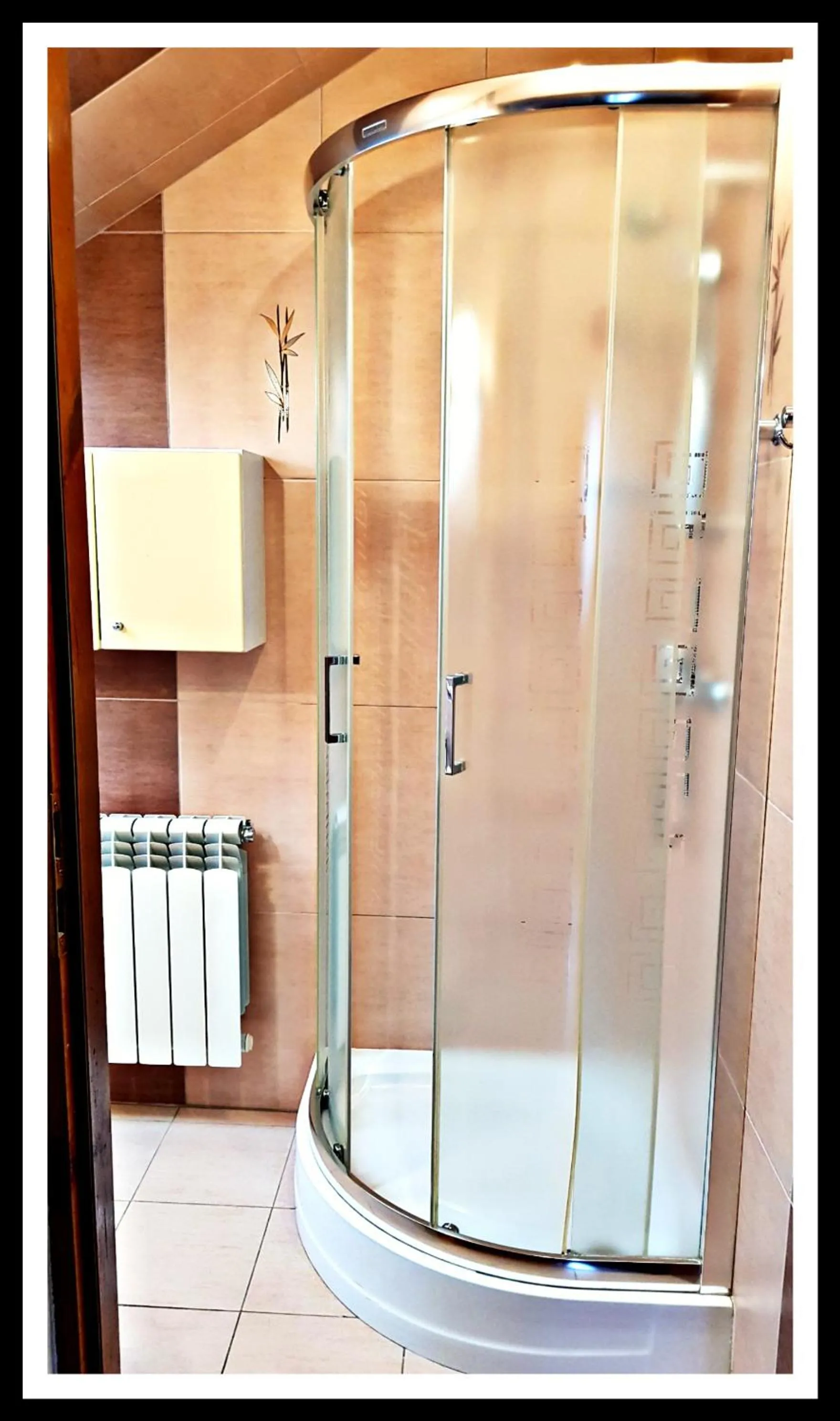 Shower in Leśne Berdo Przysłup
