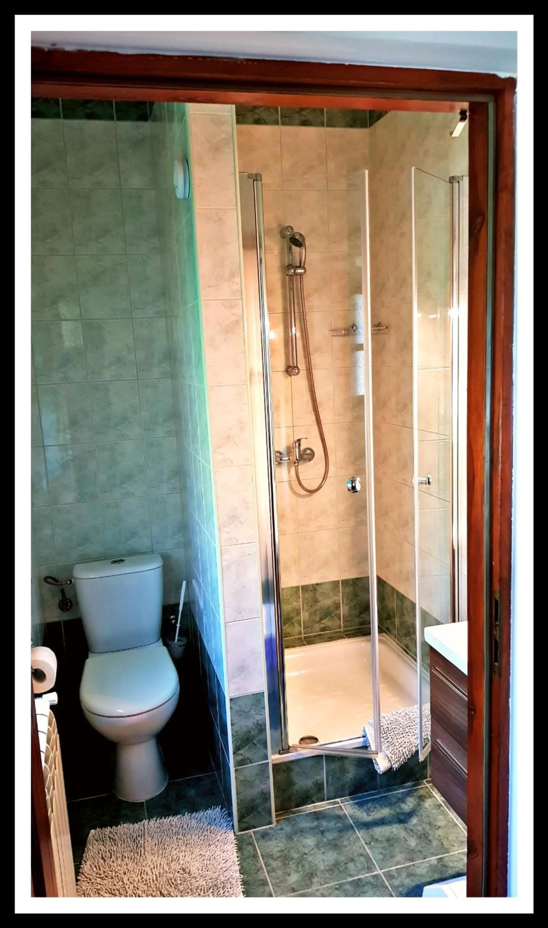 Shower in Leśne Berdo Przysłup