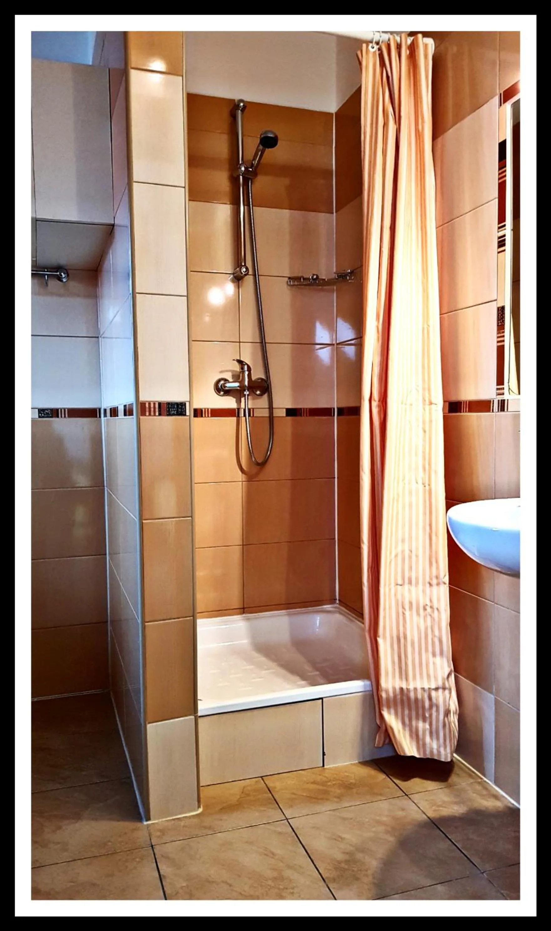 Shower in Leśne Berdo Przysłup