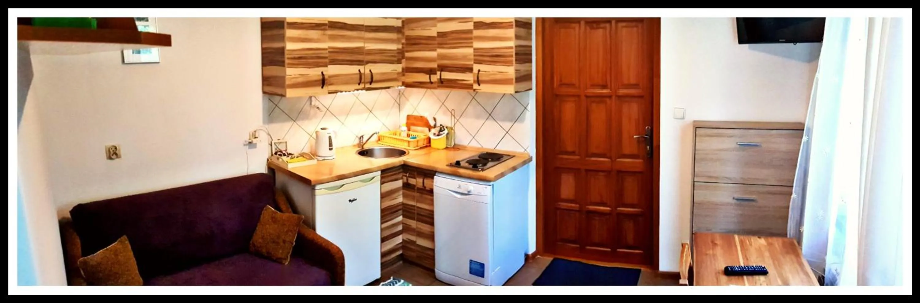 Kitchen or kitchenette in Leśne Berdo Przysłup