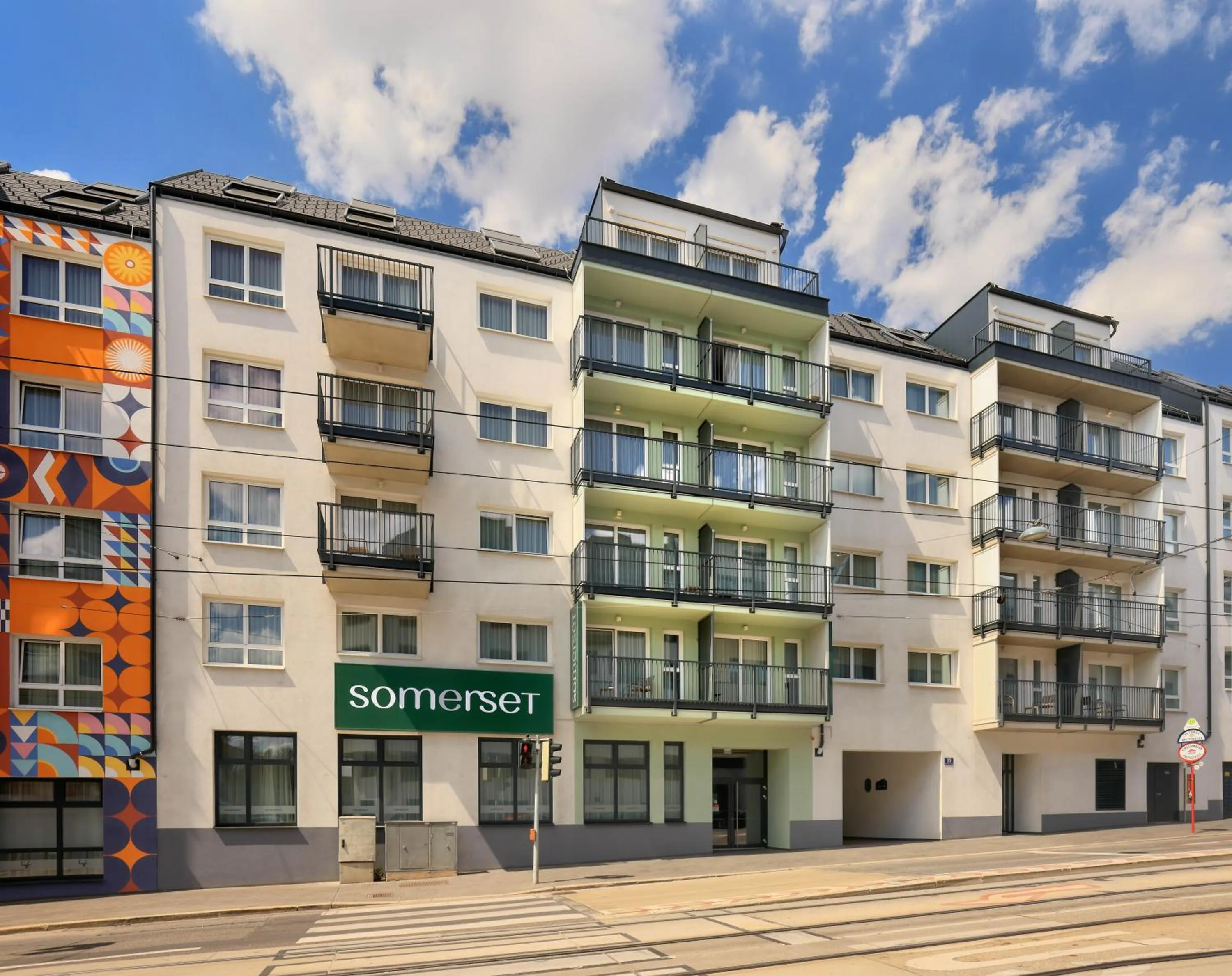 Property building in Somerset Schönbrunn Vienna