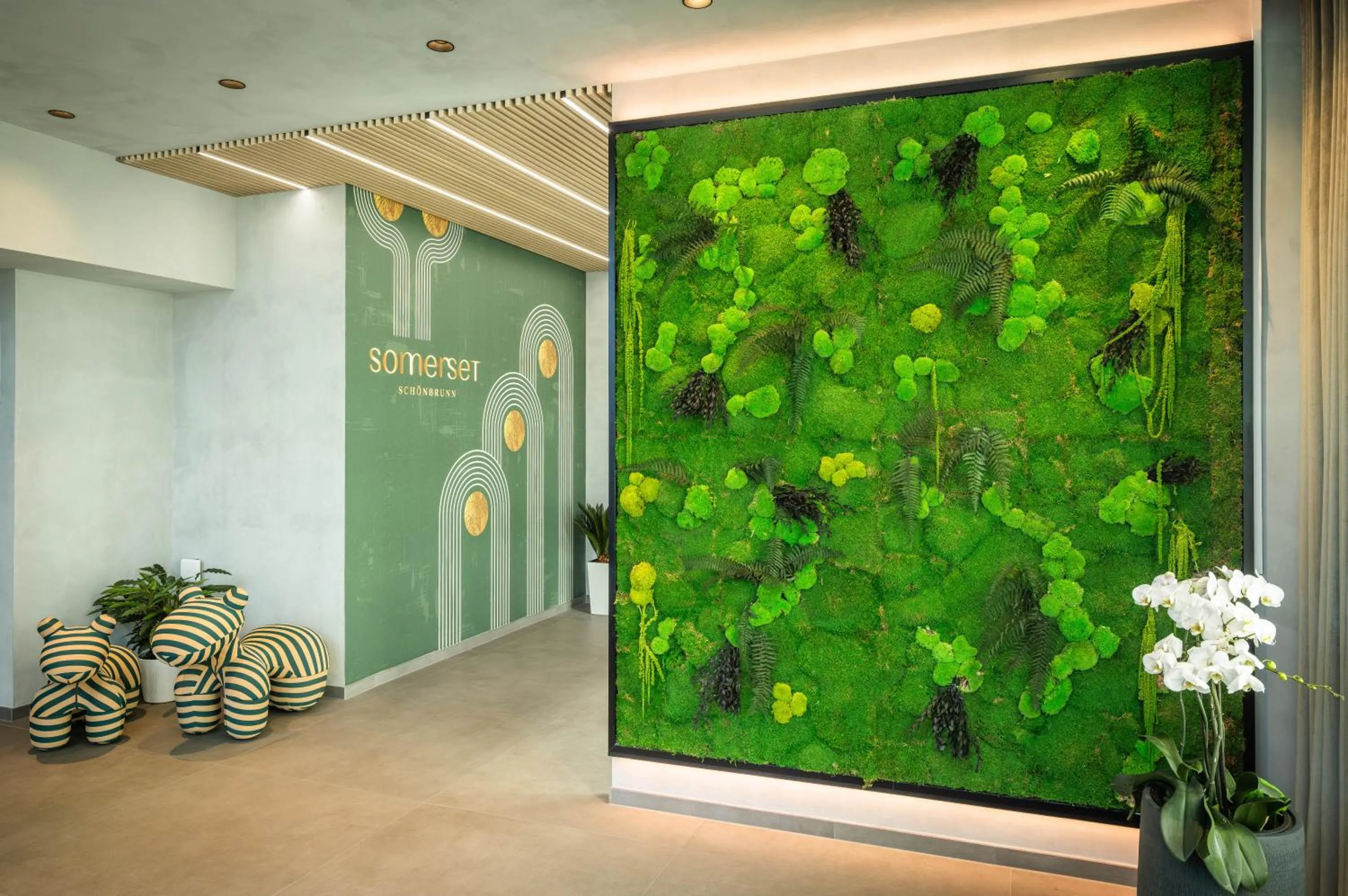 Lobby or reception in Somerset Schönbrunn Vienna