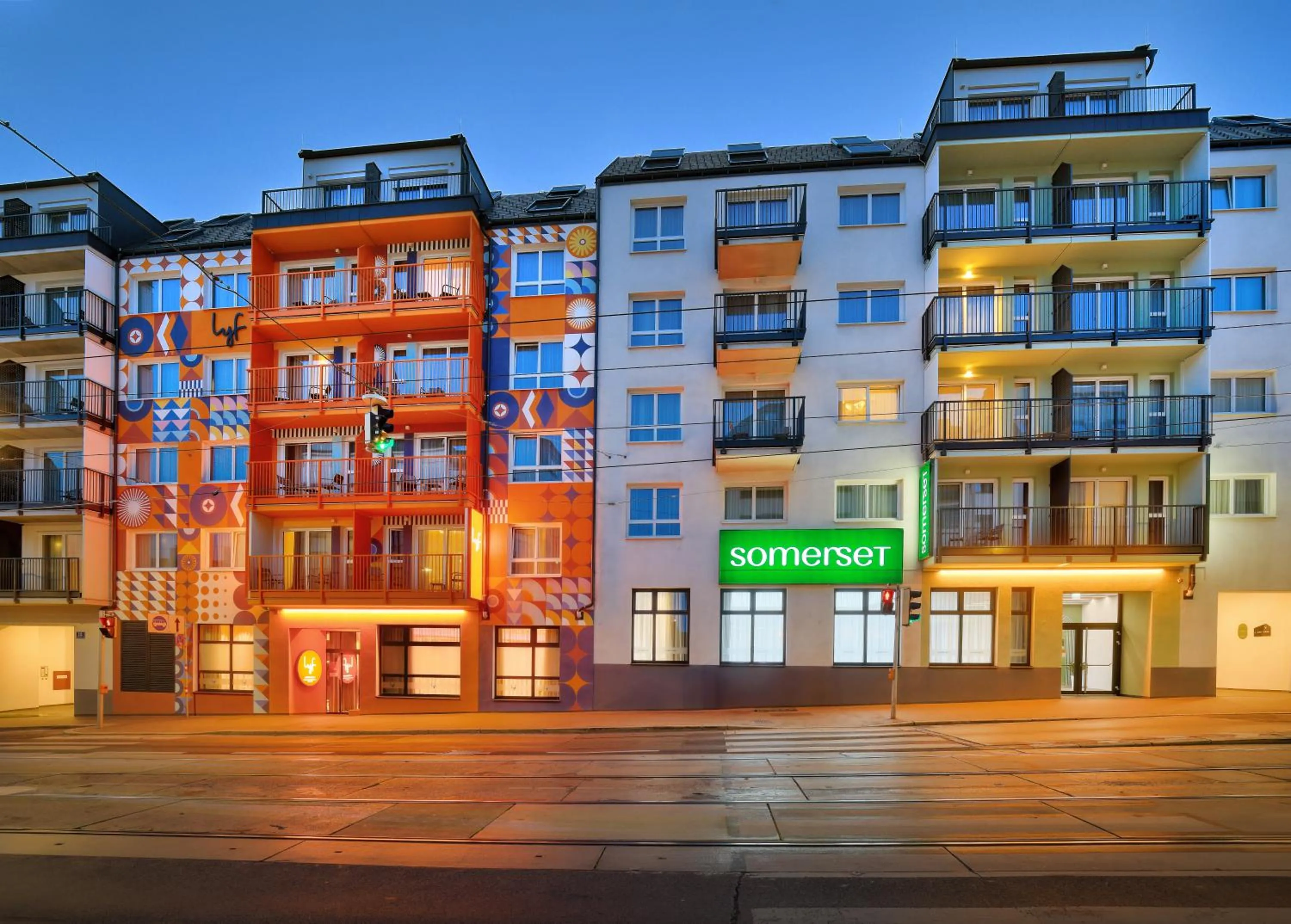 Property building in Somerset Schönbrunn Vienna
