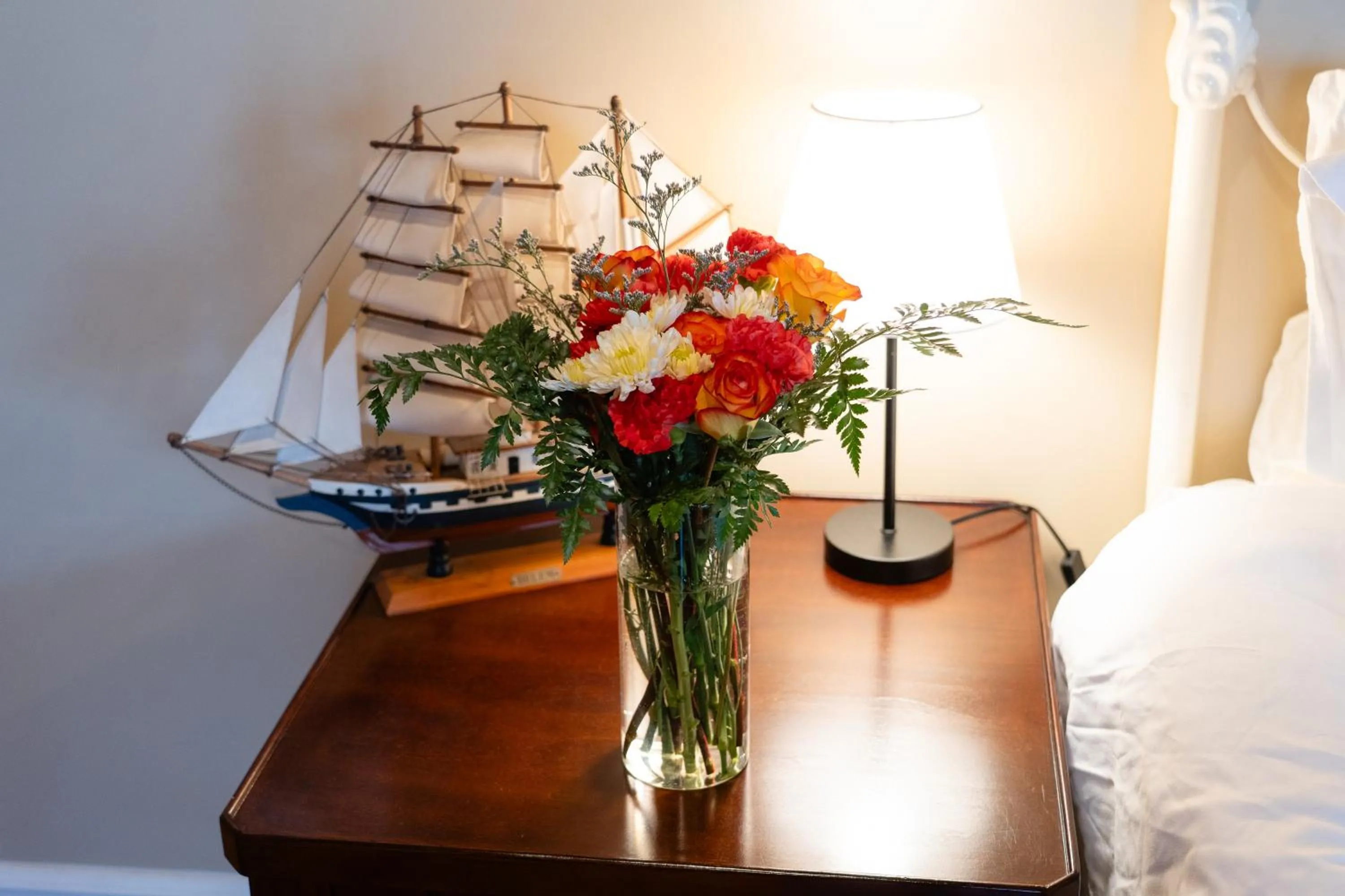 Decorative detail, Bed in Albert's