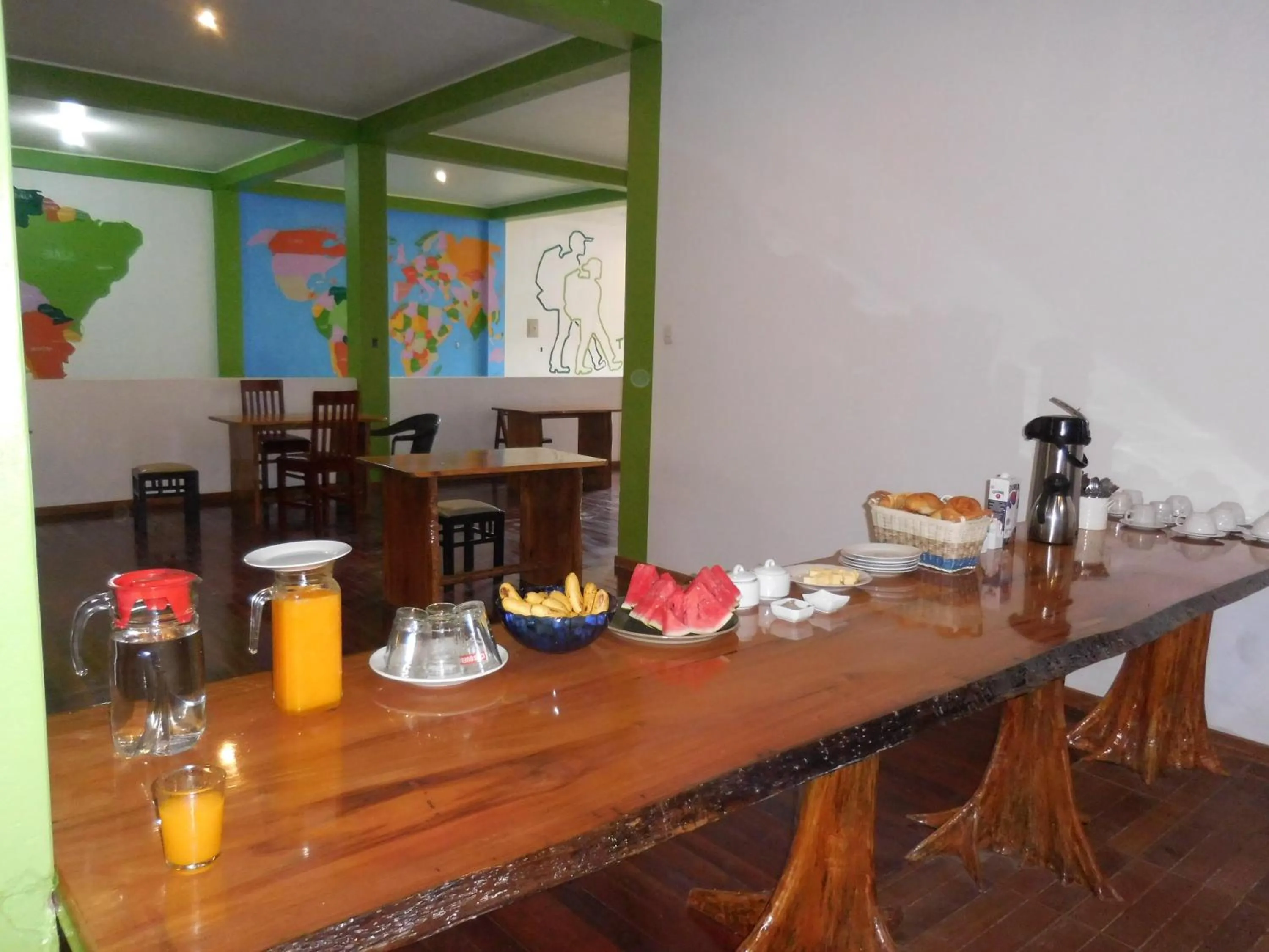 Food close-up in Tambopata Hostel