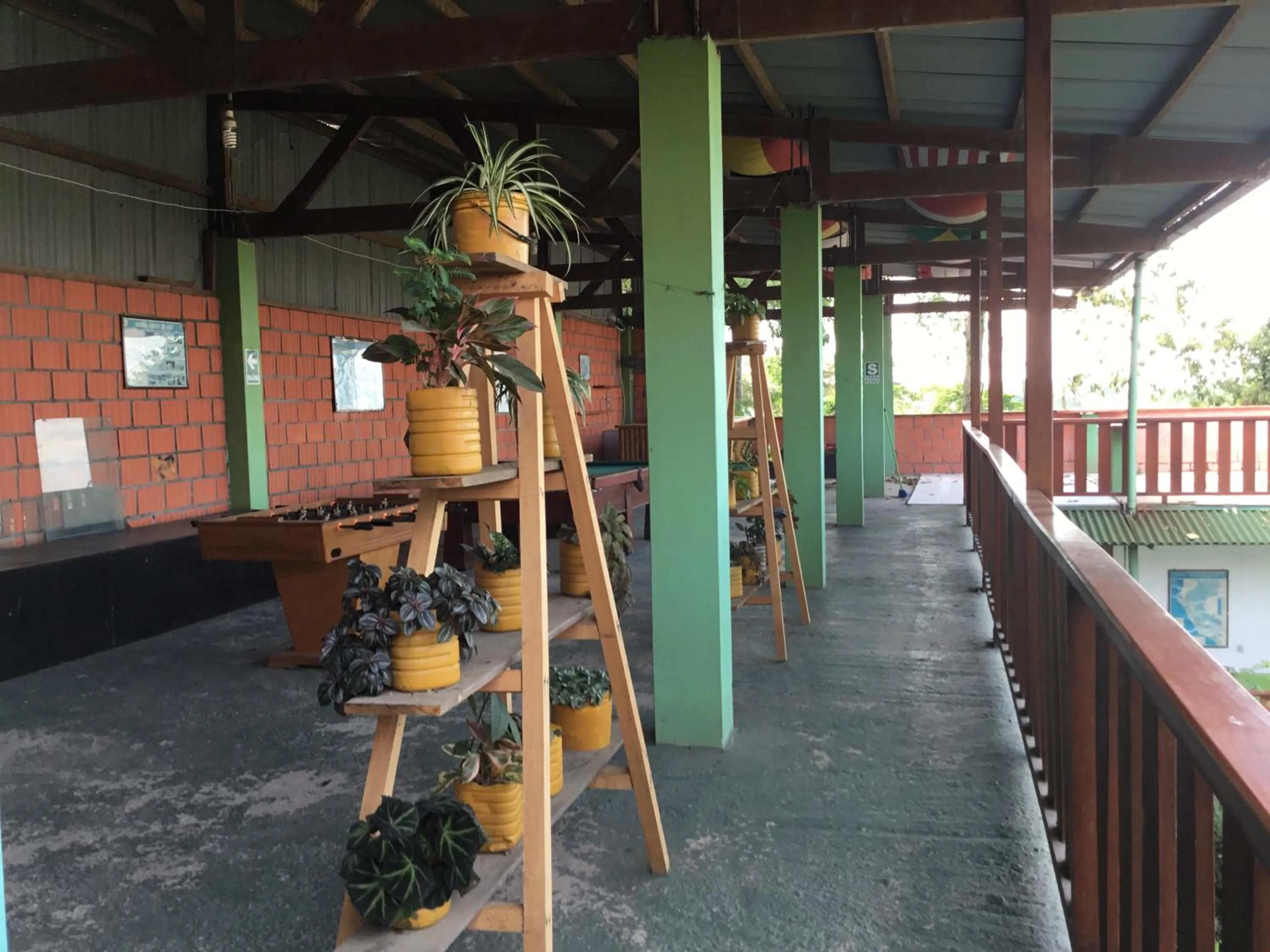 Property building in Tambopata Hostel