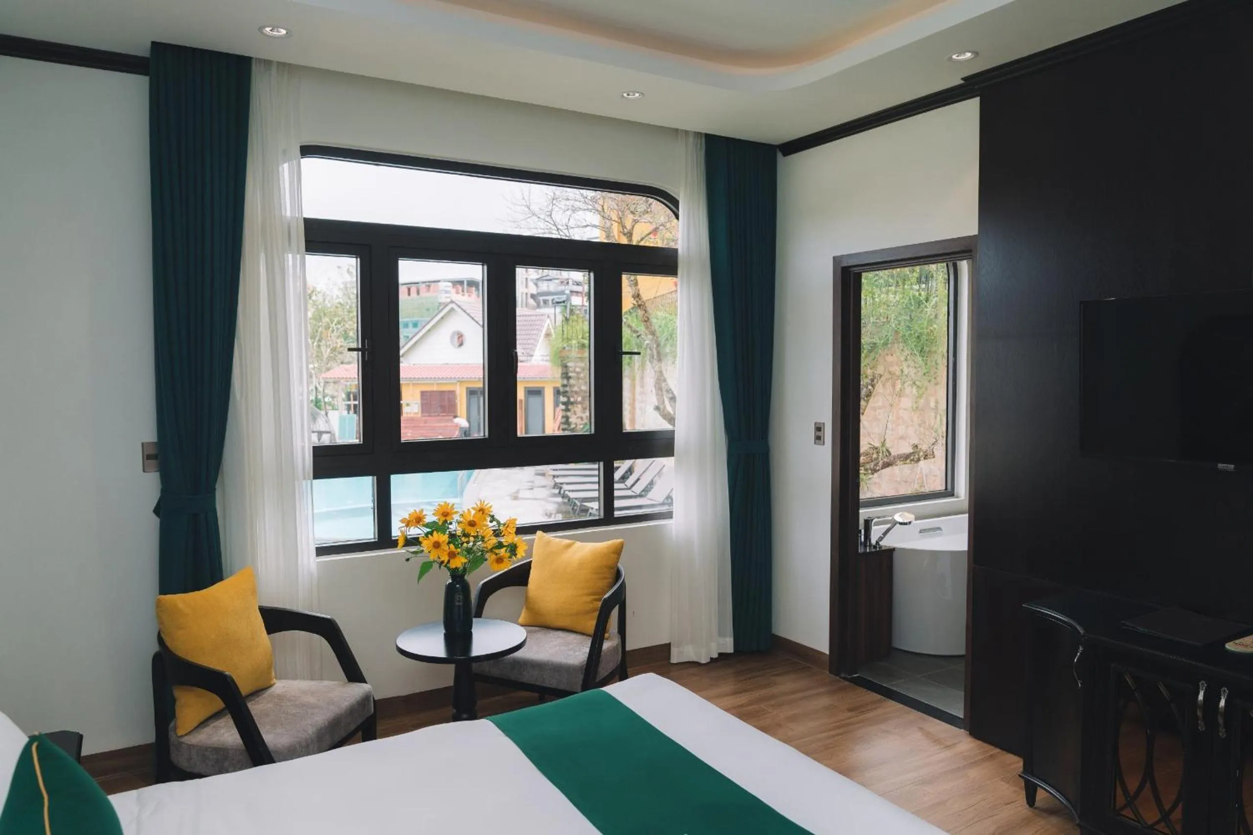 Bedroom in Goldient Boutique Hotel